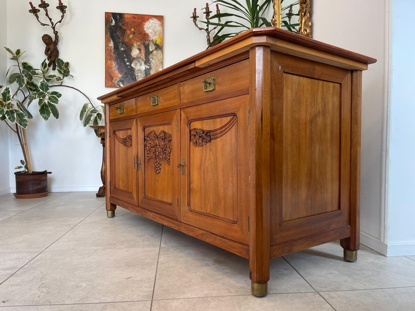 Originale Jugendstil Anrichte Sideboard Antik Sideboard Traum G1669