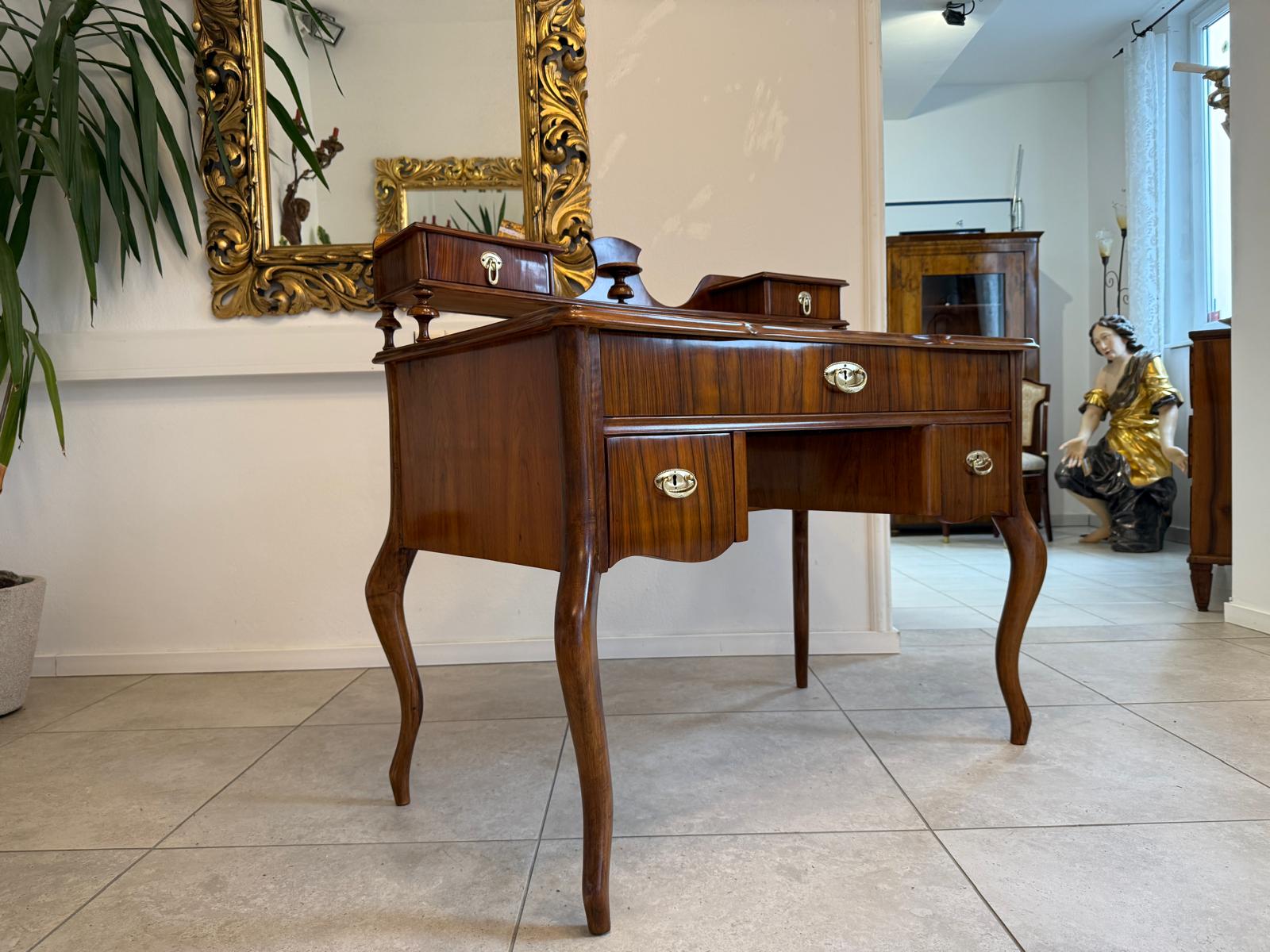 Sale Restaurierter Spätbiedermeier Damen Schreibtisch Sekretär Antiquität G2239