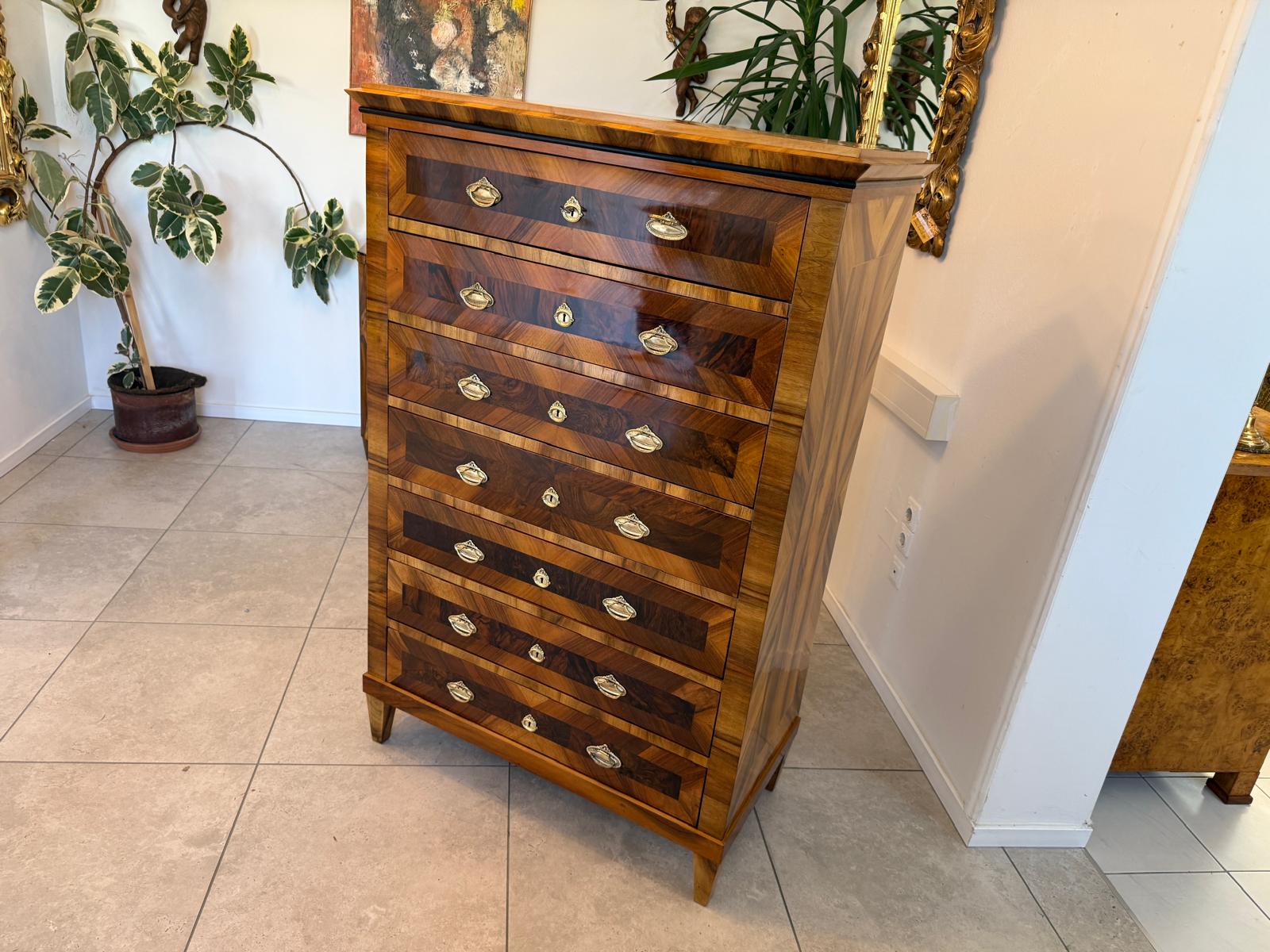 Sale Restaurierte Biedermeier 7 Ladenkommode Wochenkommode G1966