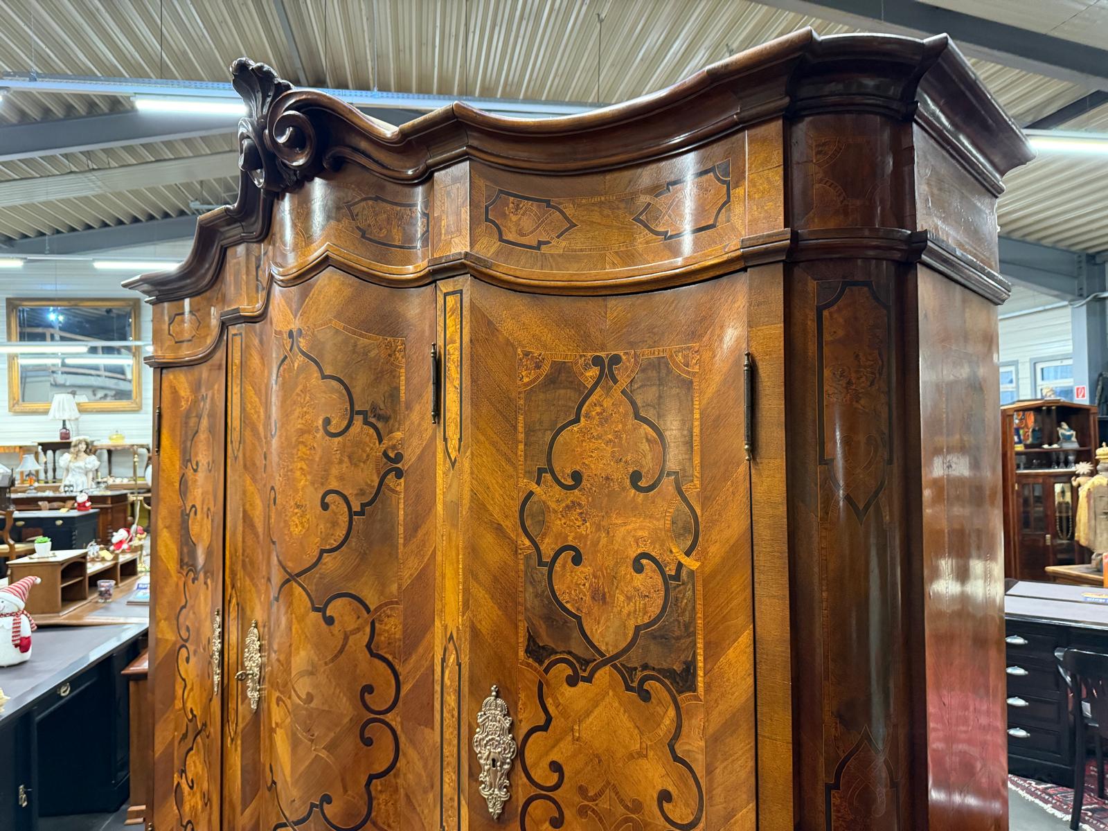 Barocker Hallenschrank Barockschrank Maria Theresienschrank G2313