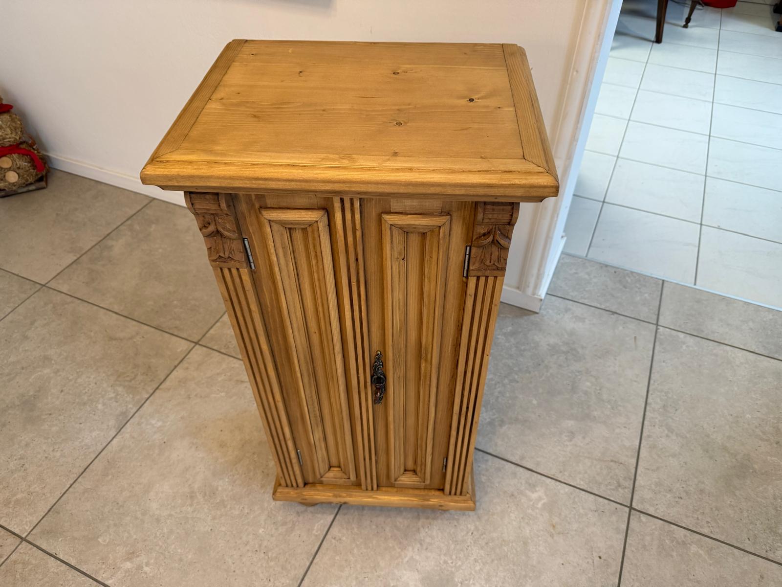 Bäuerliche Anrichte Kommode Laden Kasterl Antik Weichholz G2396