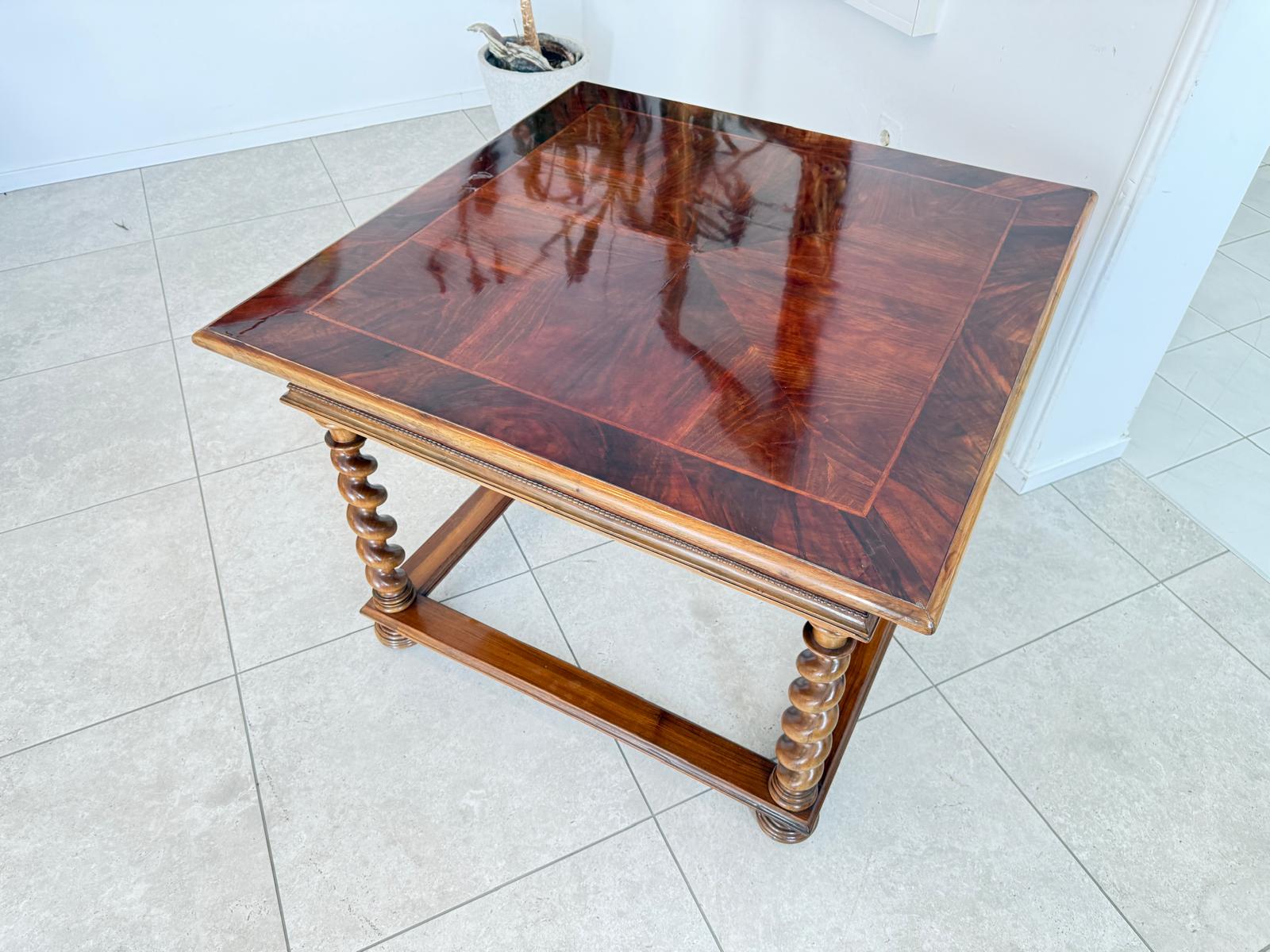 Barock Tisch Esstisch Antik Refektoriumtisch Antiquität Neo Barock D2867