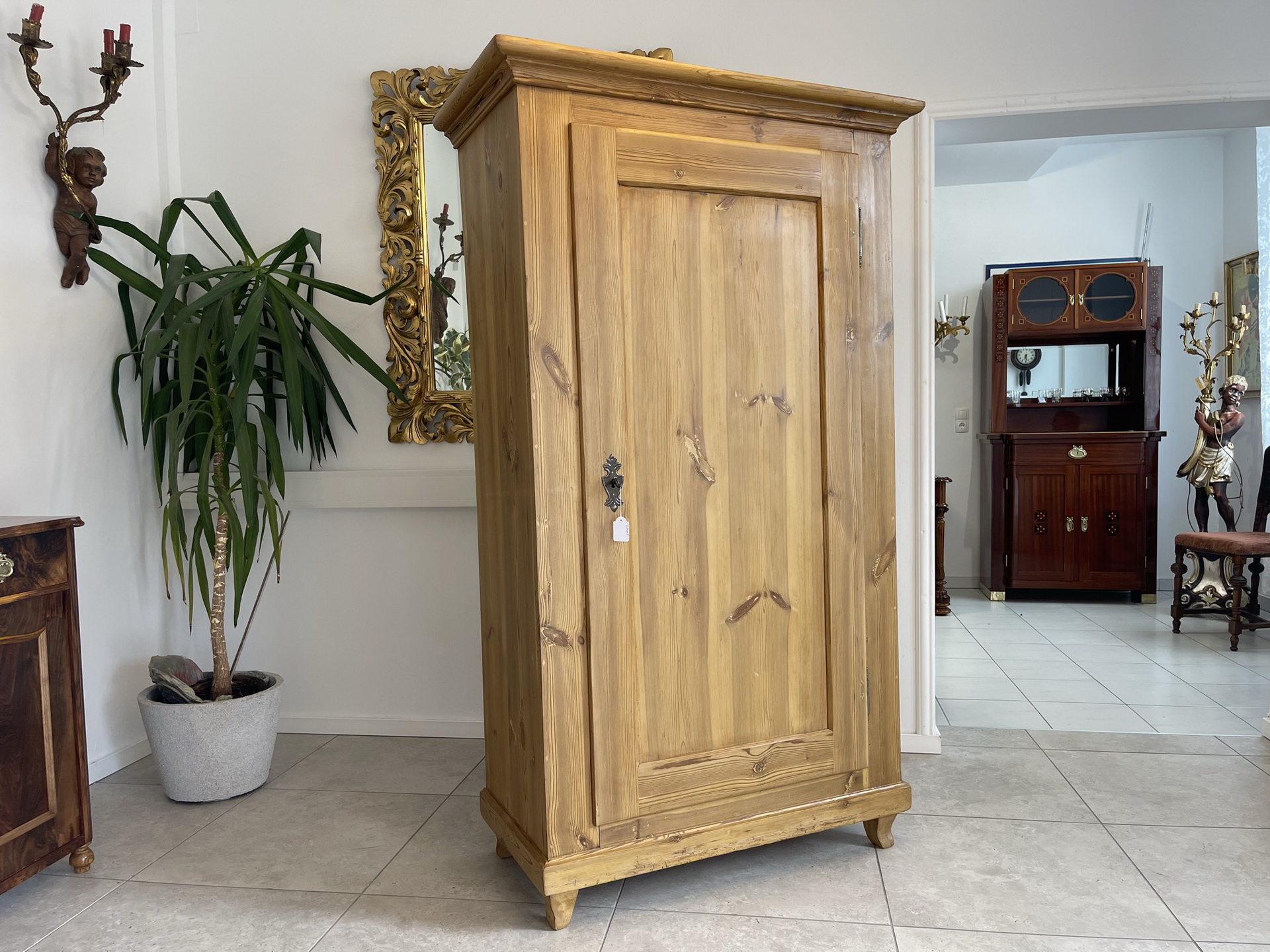 bauernm-bel-antik_123 Biedermeier Bauernschrank Naturholzschrank B1444