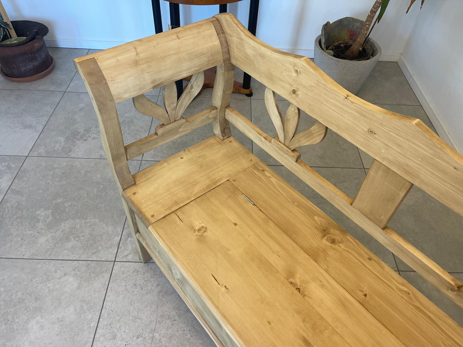 Truhenbank Küchenbank Bauernmöbel Bauernmöbel G1300