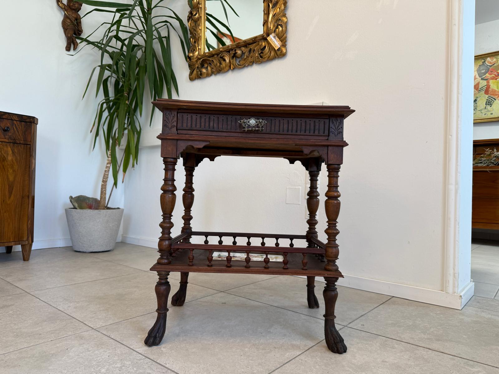 Originaler Tisch Gründerzeit um 1870 Traumexemplar G1974
