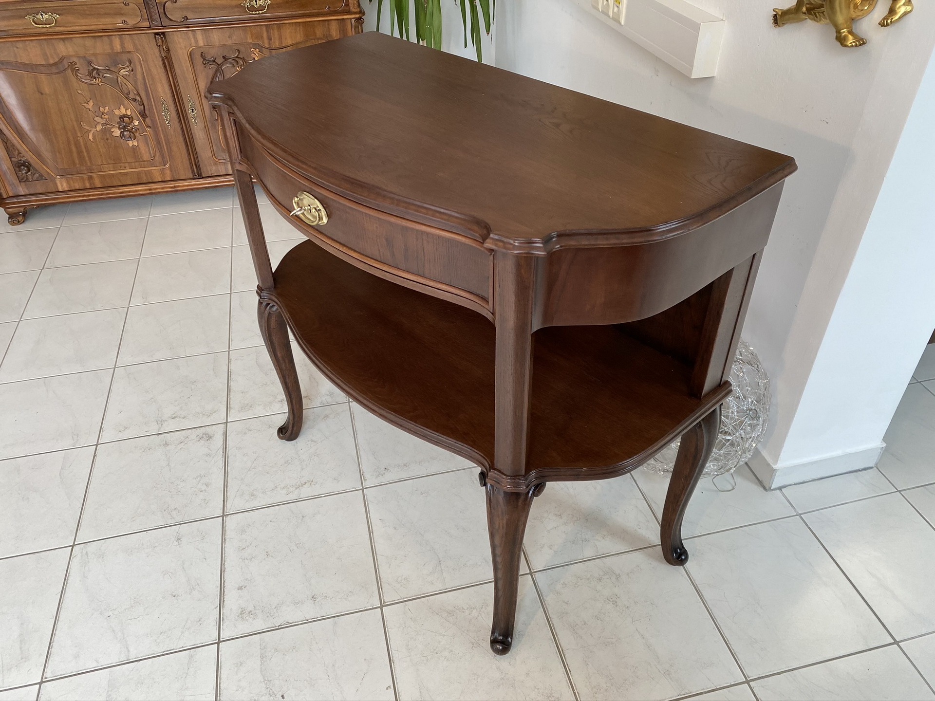 antikes-bauernm-bel-bauernschr-nke_34 restaurierte Chippendale Konsole Konsule Traumtisch E1799