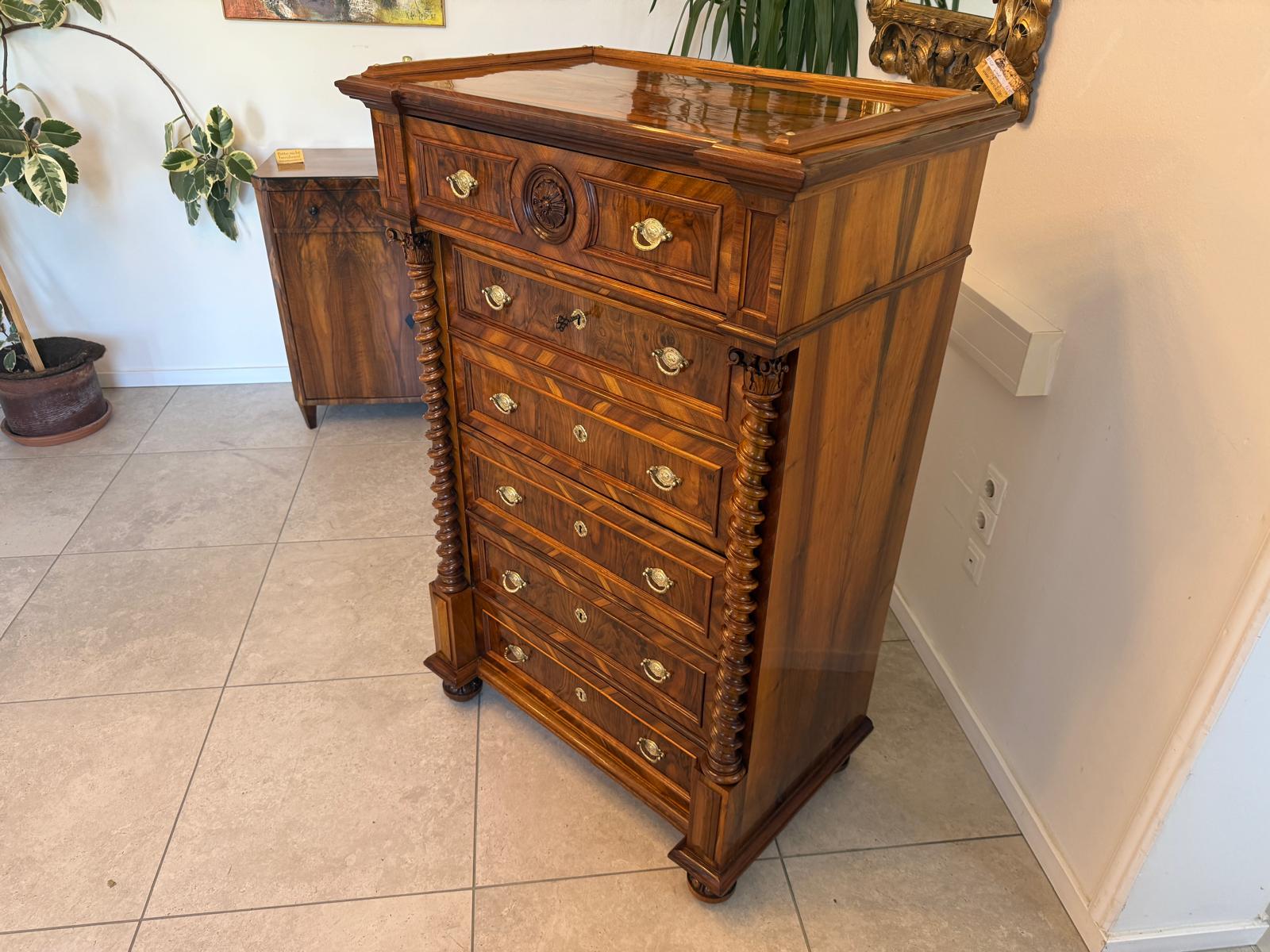 Sale Restaurierte Gründerzeit 6 Ladenkommode Standsekretär G1961