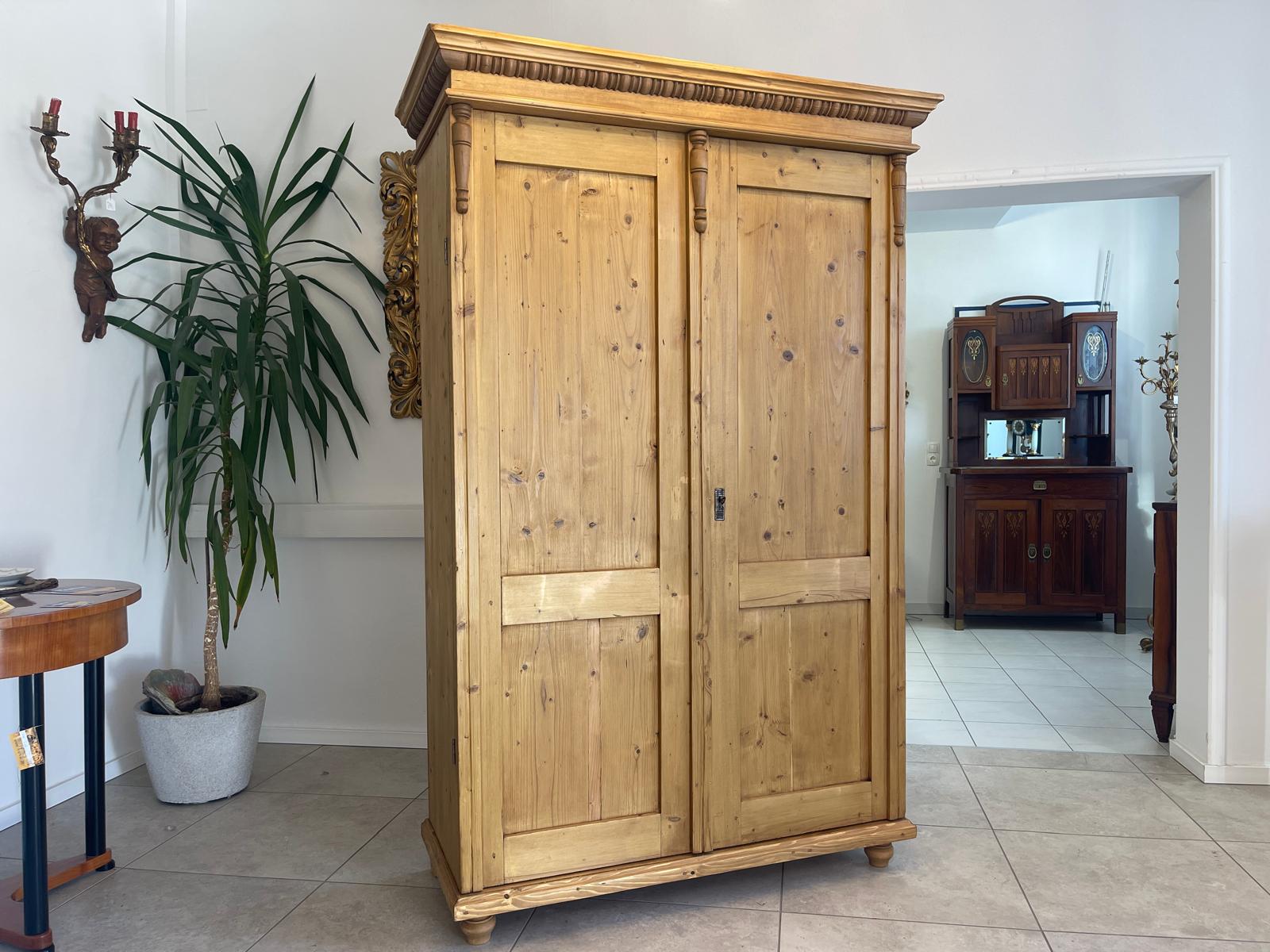 Gründerzeit Bauernschrank Bauernkasten Hallenschrank G1277