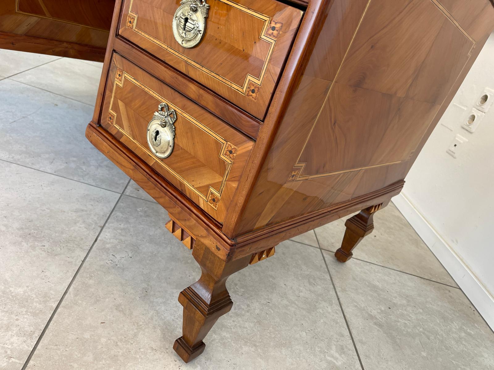 Sale restaurierter Josefinischer Rolladen Sekretär / Schreibtisch Klassizismus Antiquität G1130