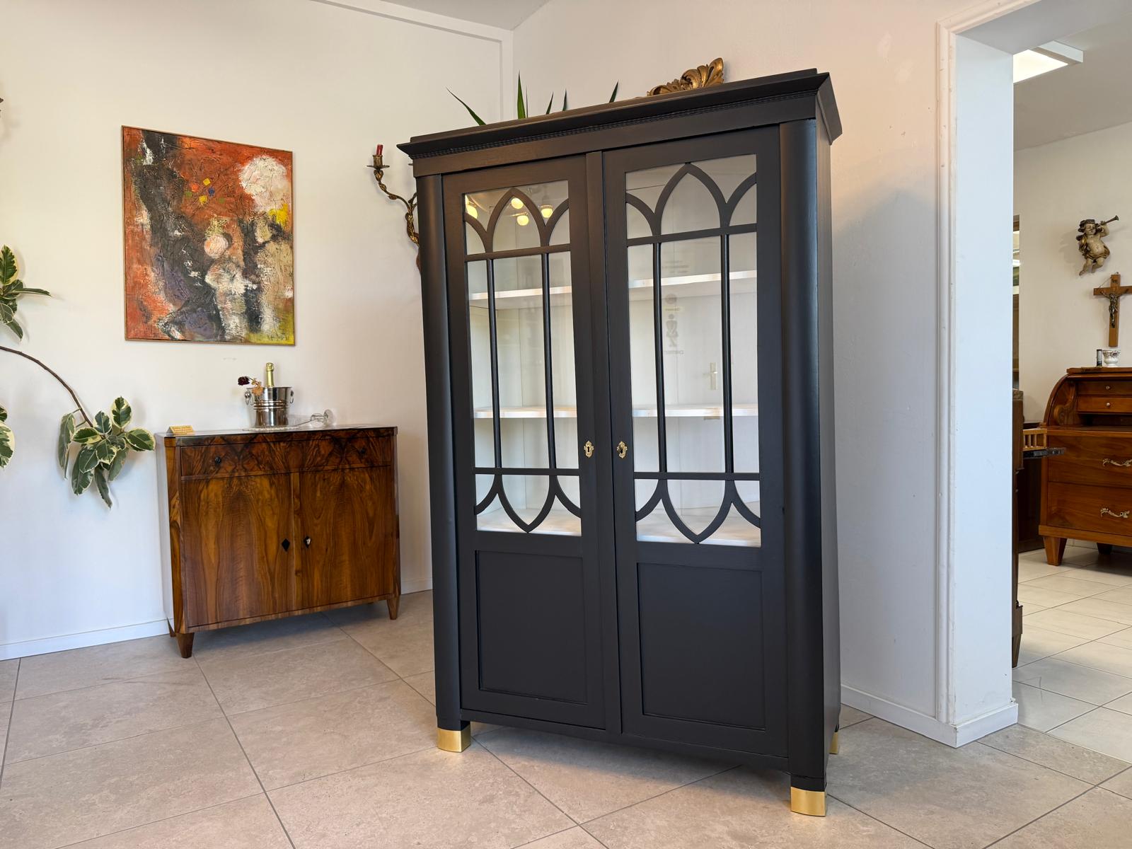 Sale Jugendstil Vitrine / Bücherschrank/ Antiquität / Originalstück G1971