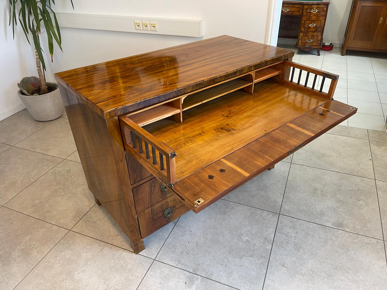 Biedermeier Schreibkommode Ladenkommode Original Antiquität G1092