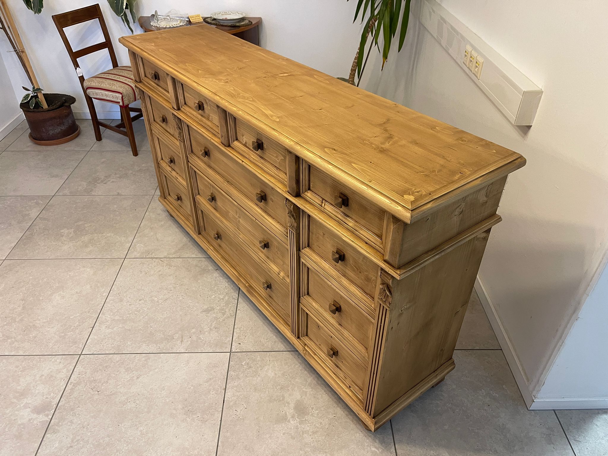 Massivholzkommode Ladenkommode Bauernmöbel Bauernmöbel G1041