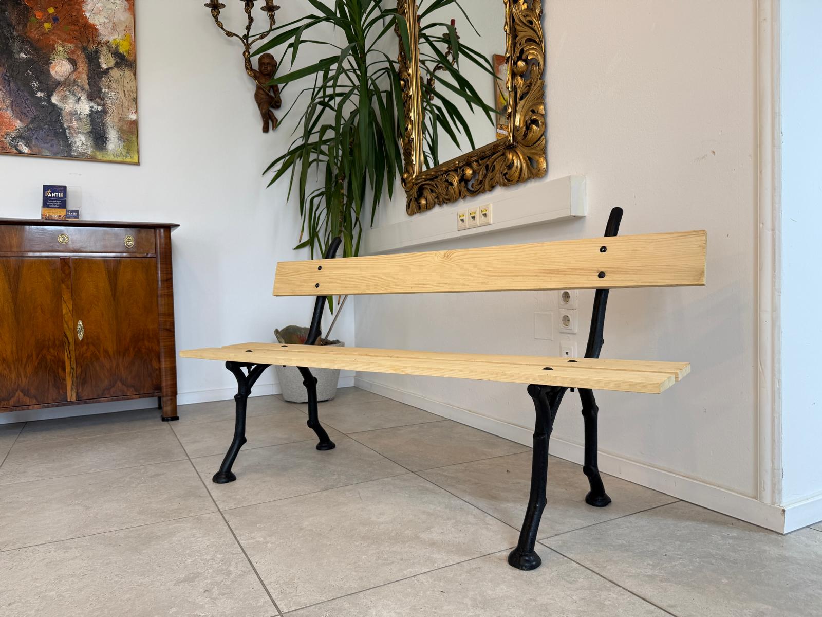 Gartenbankerl Bankerl Landhausbankl Eisenbankerl D2358