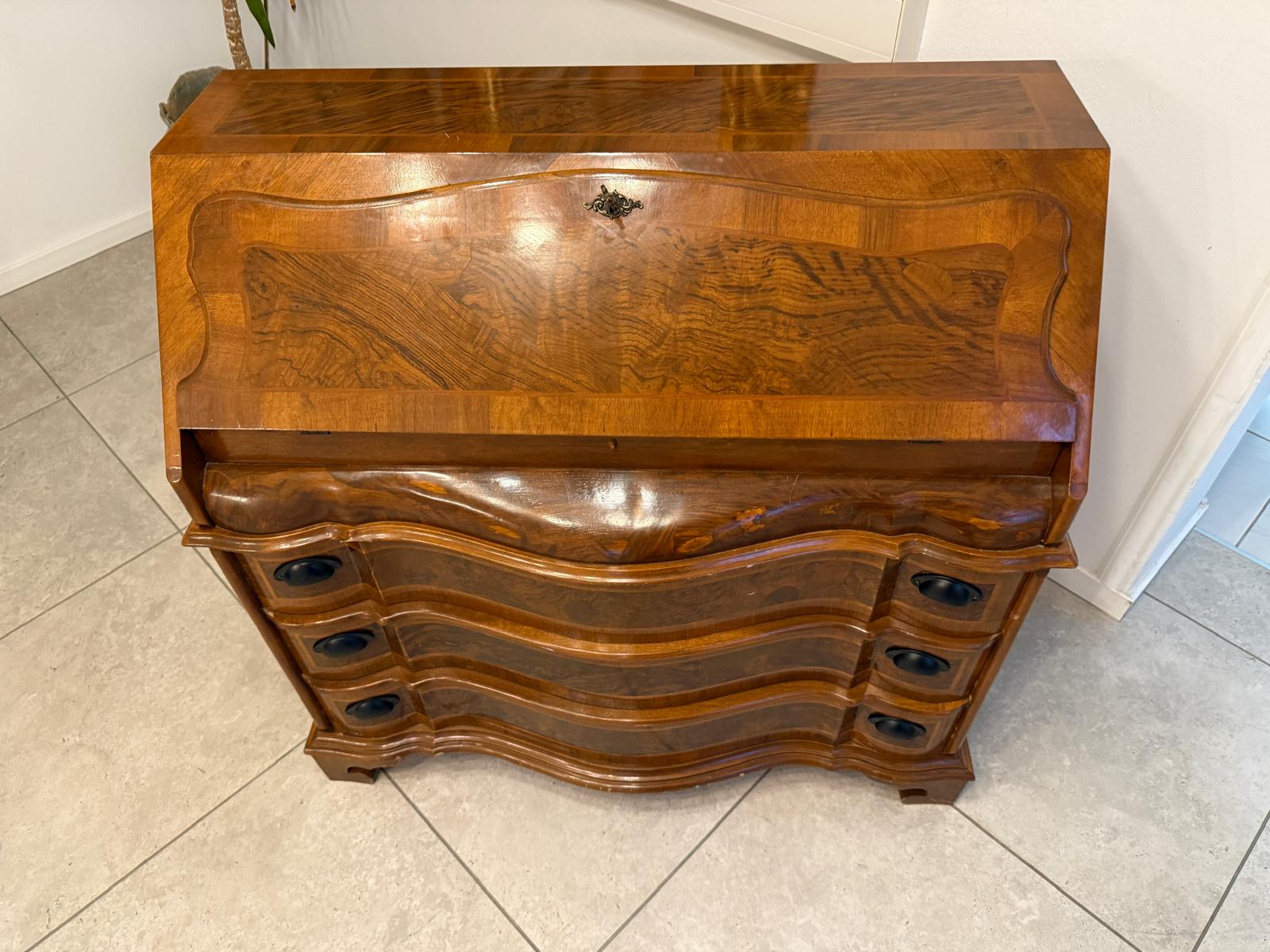 Sekretär Schreibsekretär Barockstil Marketerien Traum G2314