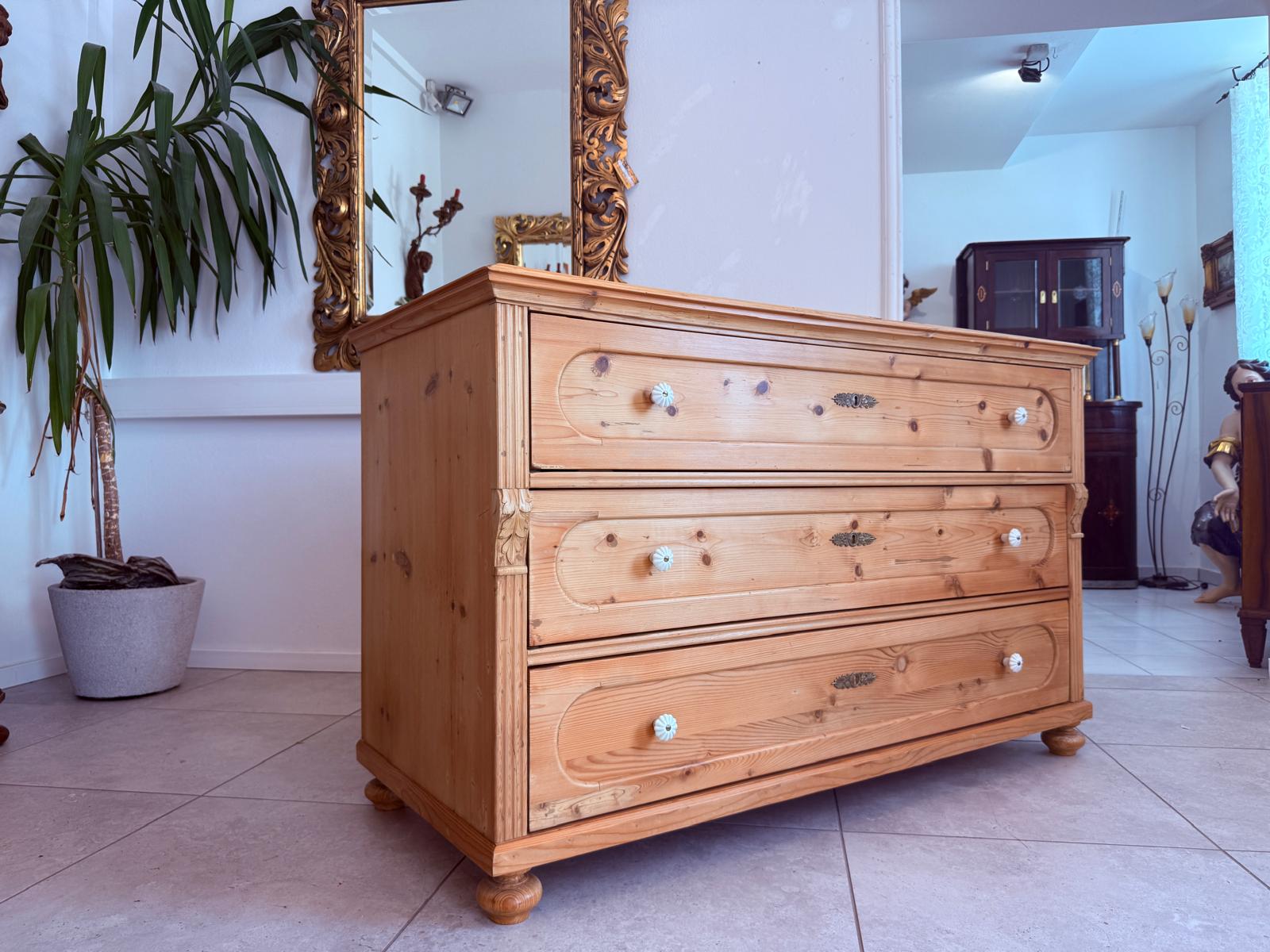 Gründerzeit Kommode 3 Ladenkommode Antik Original D2773