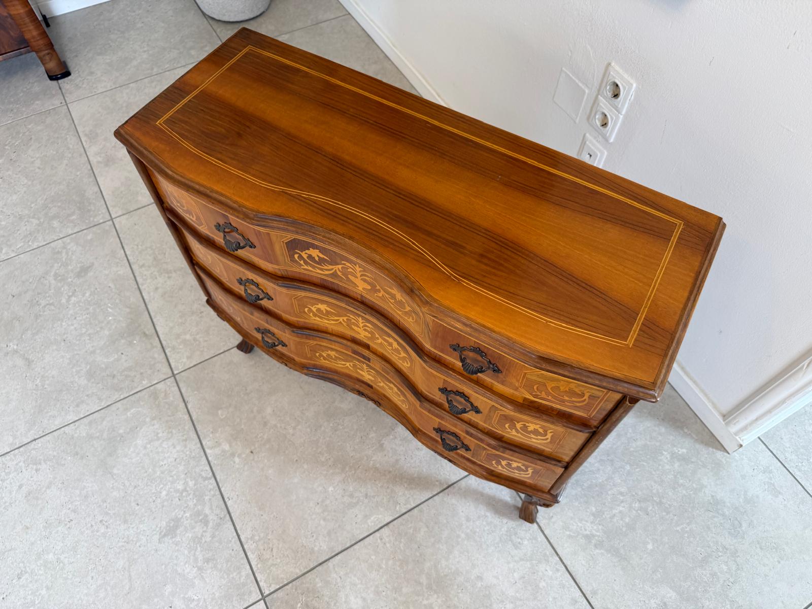 Kommode Barockstil Stilkommode Barock Stilmöbel Sideboard D2317