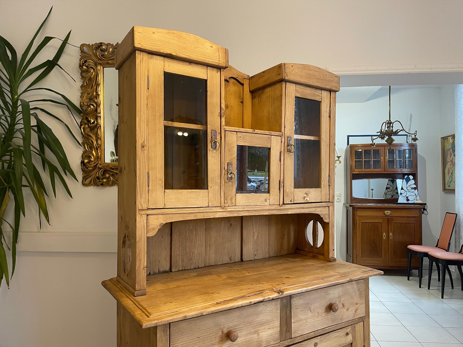 Jugendstil Küchenbuffet Küchenschrank Küchenkredenz A5161