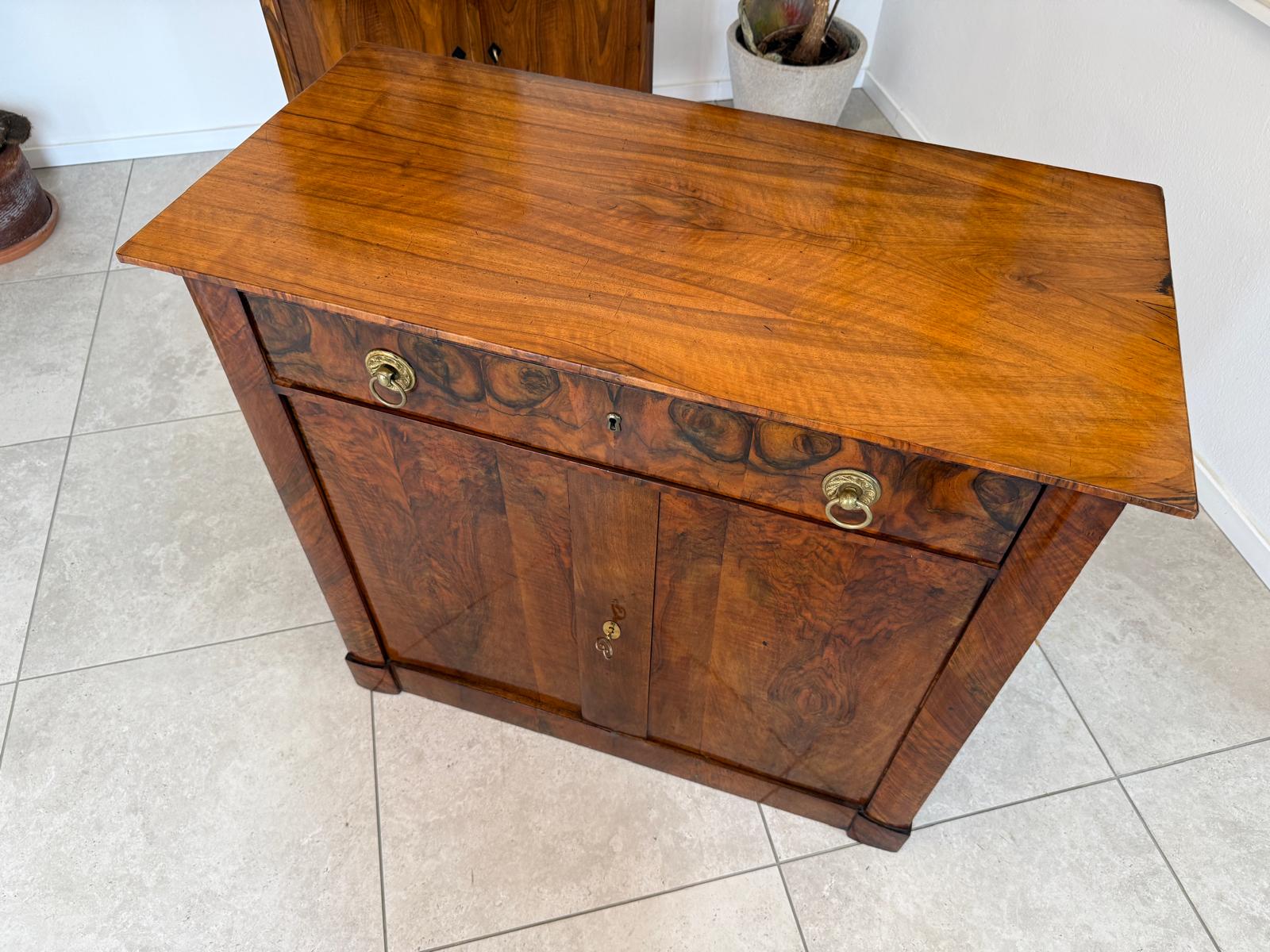 Antikes originales Biedermeier Trumeau Anrichte Kommode Antiquität G1876