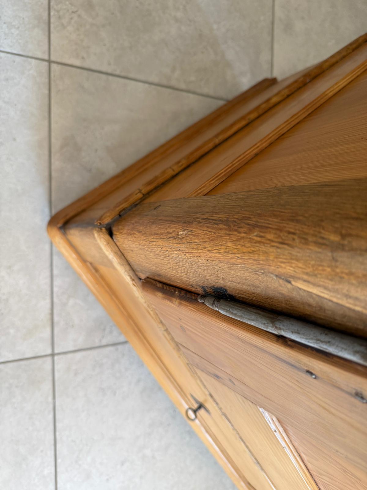 Originaler Bauernschrank Biedermeierschrank Hallenschrank Bauernkasten G2094