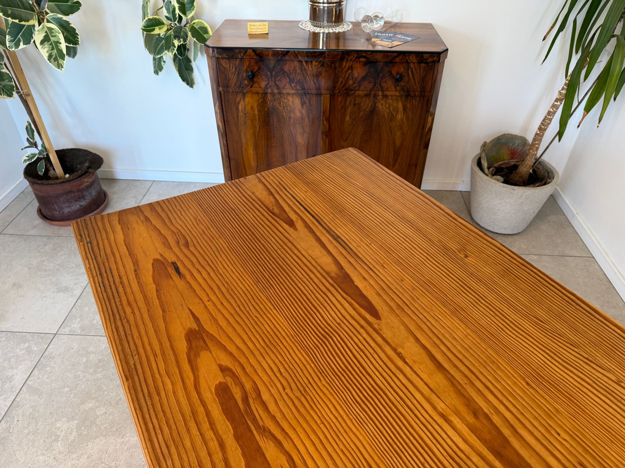 Uriger Bauerntisch Tafeltisch Hüttentisch Naturholztisch G1923