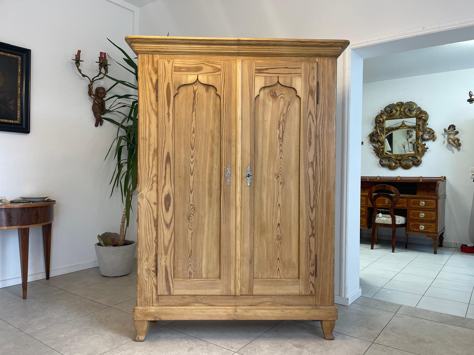Steirischer Biedermeier Bauernschrank Naturholzschrank G1148