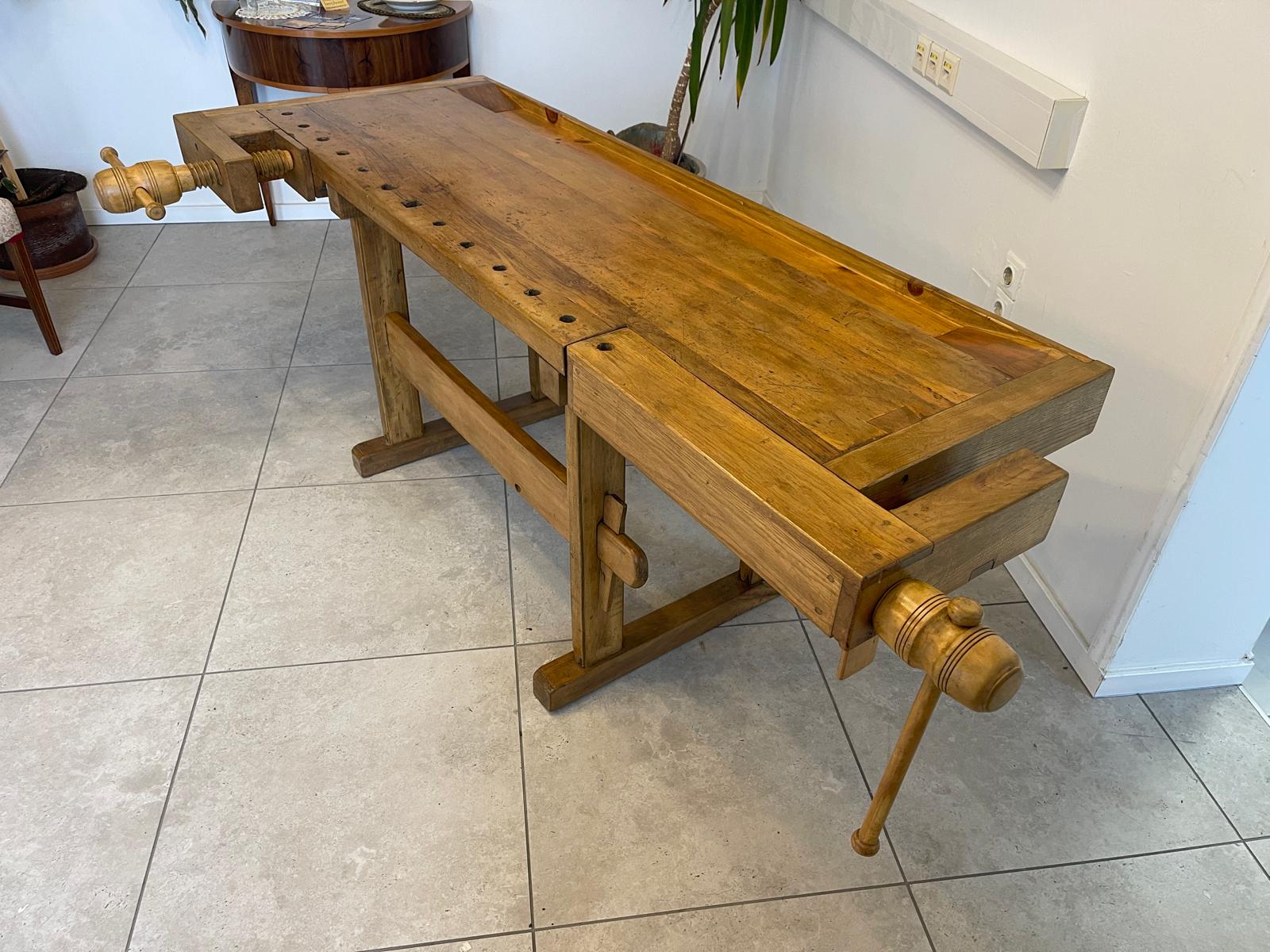 Sale Restaurierte Hobelbank, Werkbank, Küchentisch Bauernmöbel A5484