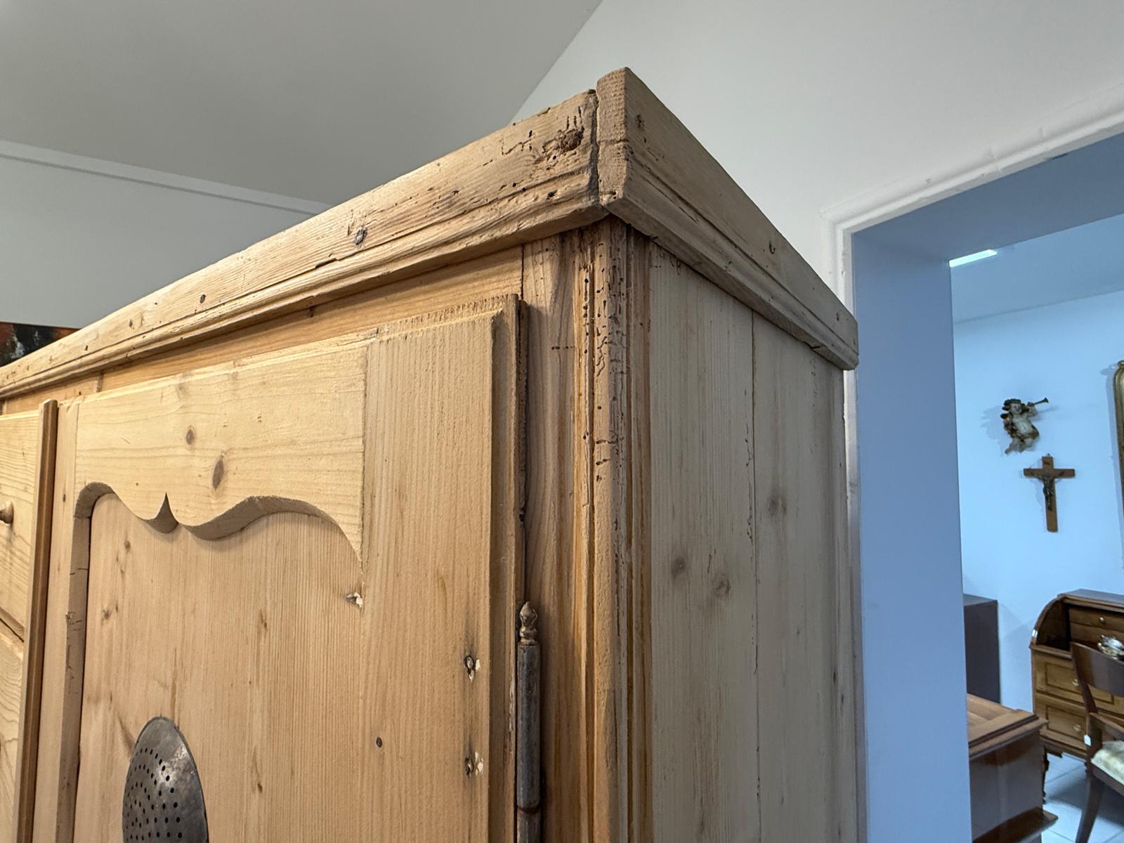 Uriger Biedermeier Brotschrank Almerschrank Speiskasten Bauernkasten G2246