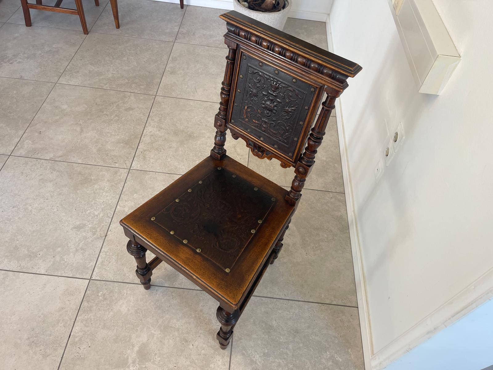 1c5fa281-351e-4814-9fb0-00e0d8373c73 Originaler Gründerzeit Sessel Stuhl Historismus Stuhl A5079