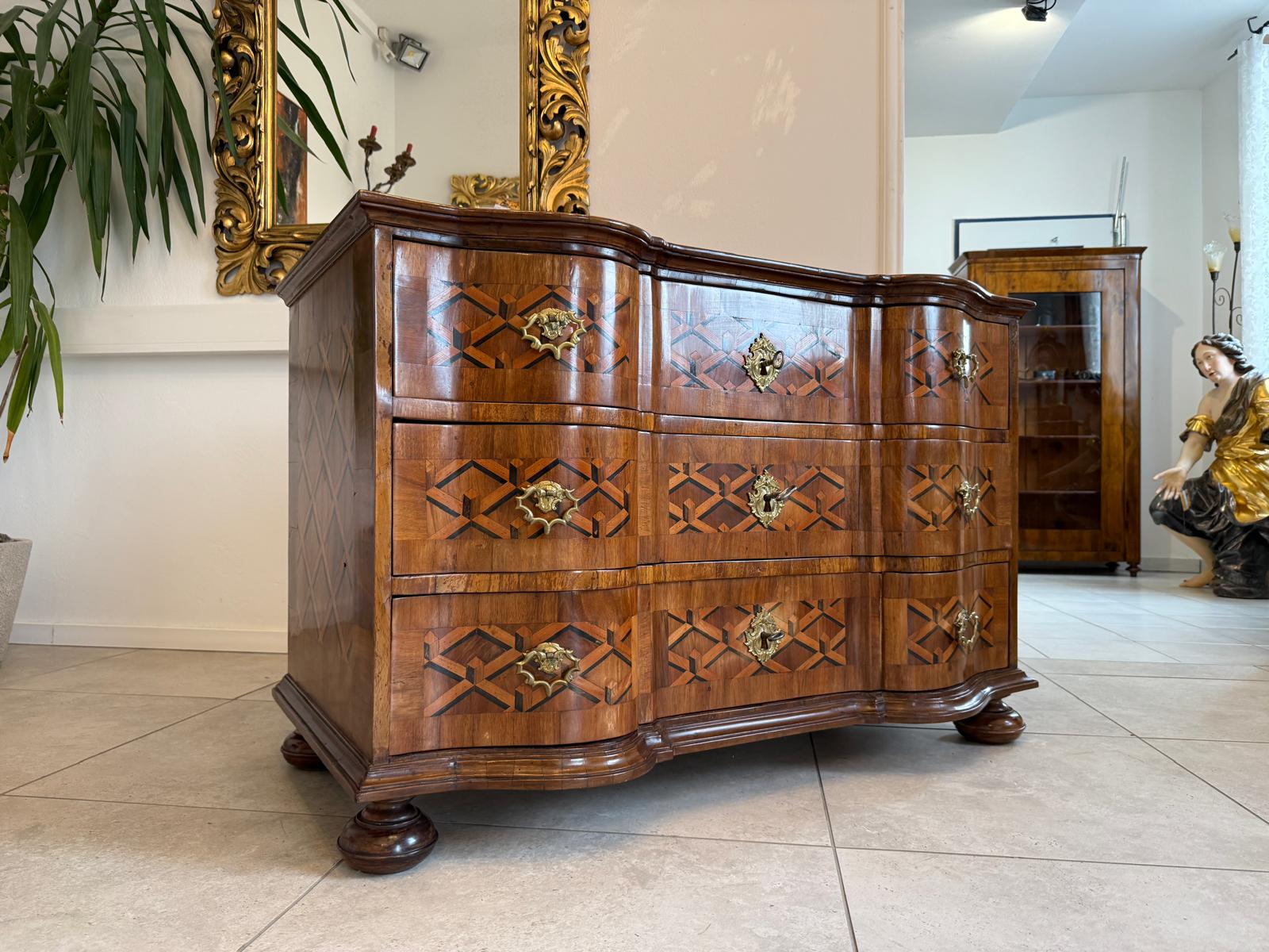 Sale Authentische Barock Kommode Ladenkommode Original Antiquität G2250