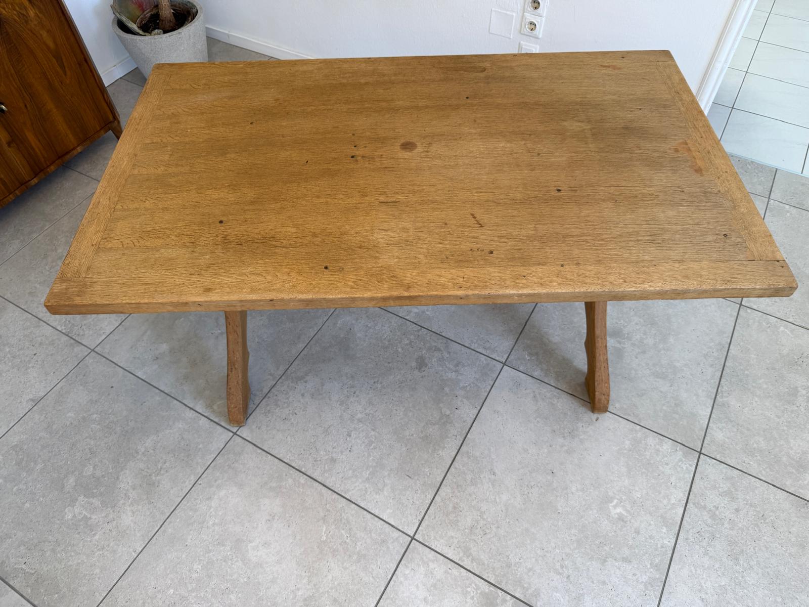 Bauerntisch Tafeltisch Tisch Eichenholz G1900