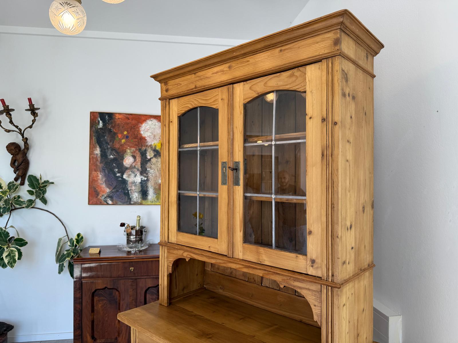 Restaurierte Jugendstil Küchenbuffet Küchenschrank Küchenkredenz Antik G1856
