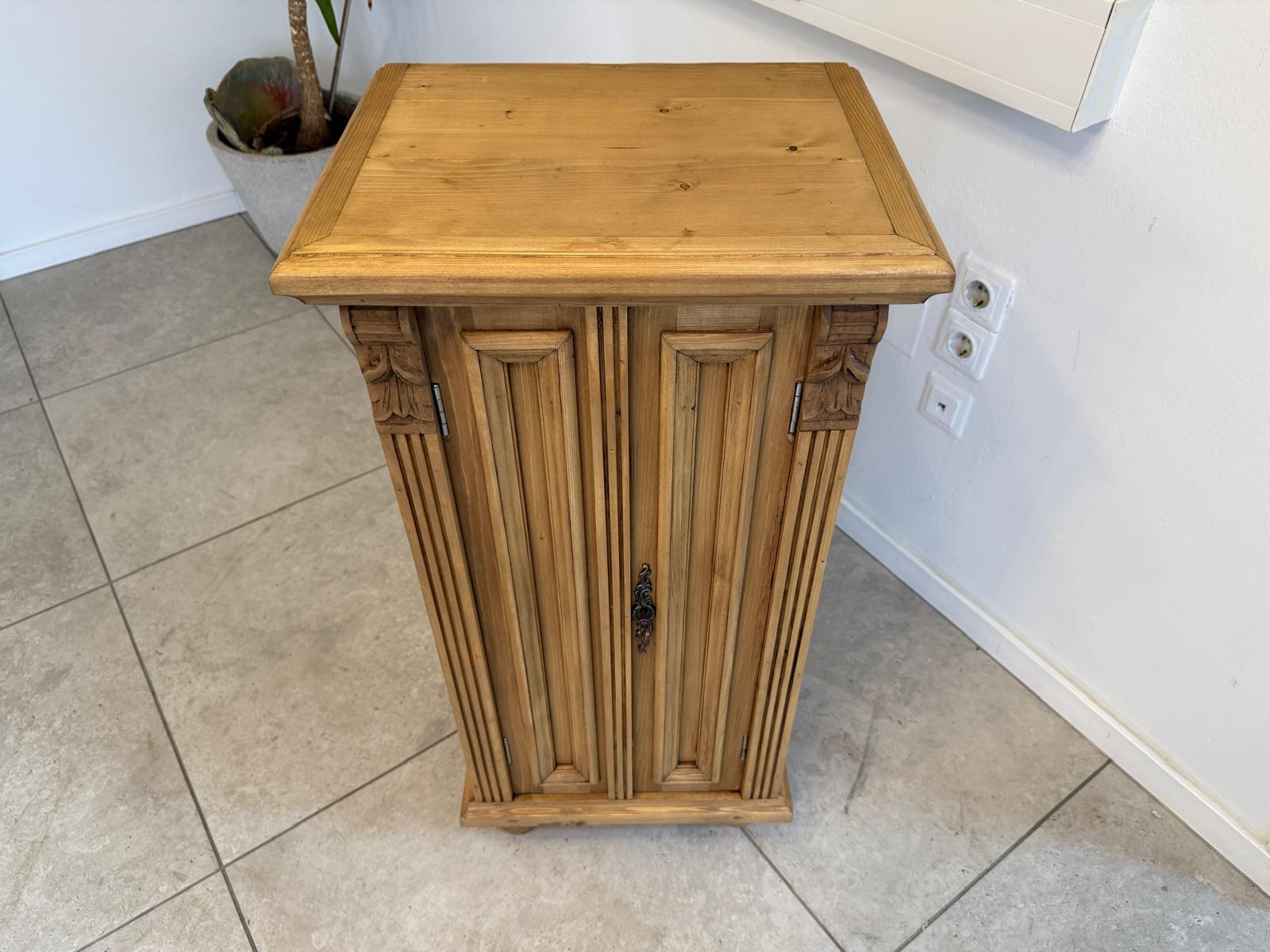 Bäuerliche Anrichte Kommode Laden Kasterl Antik Weichholz G2396