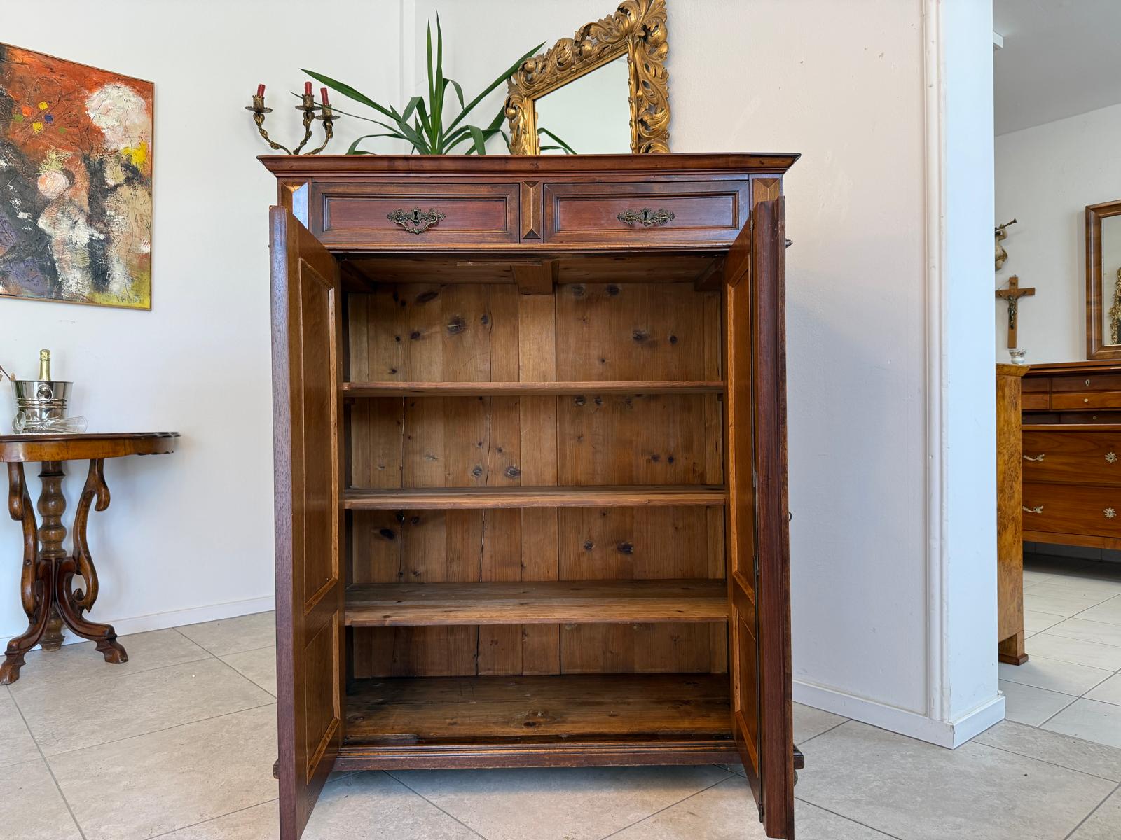 Originale Gründerzeit Anrichte Schrank Vertiko Schrank G1601