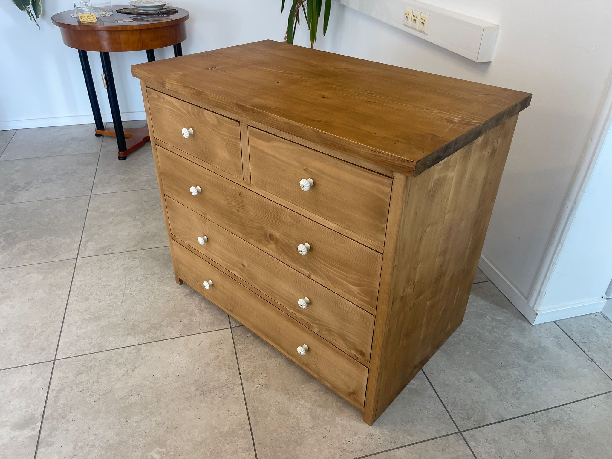 Bäuerliche Kommode 5 Ladenkommode Landhausmöbel Weichholzmöbel G1293