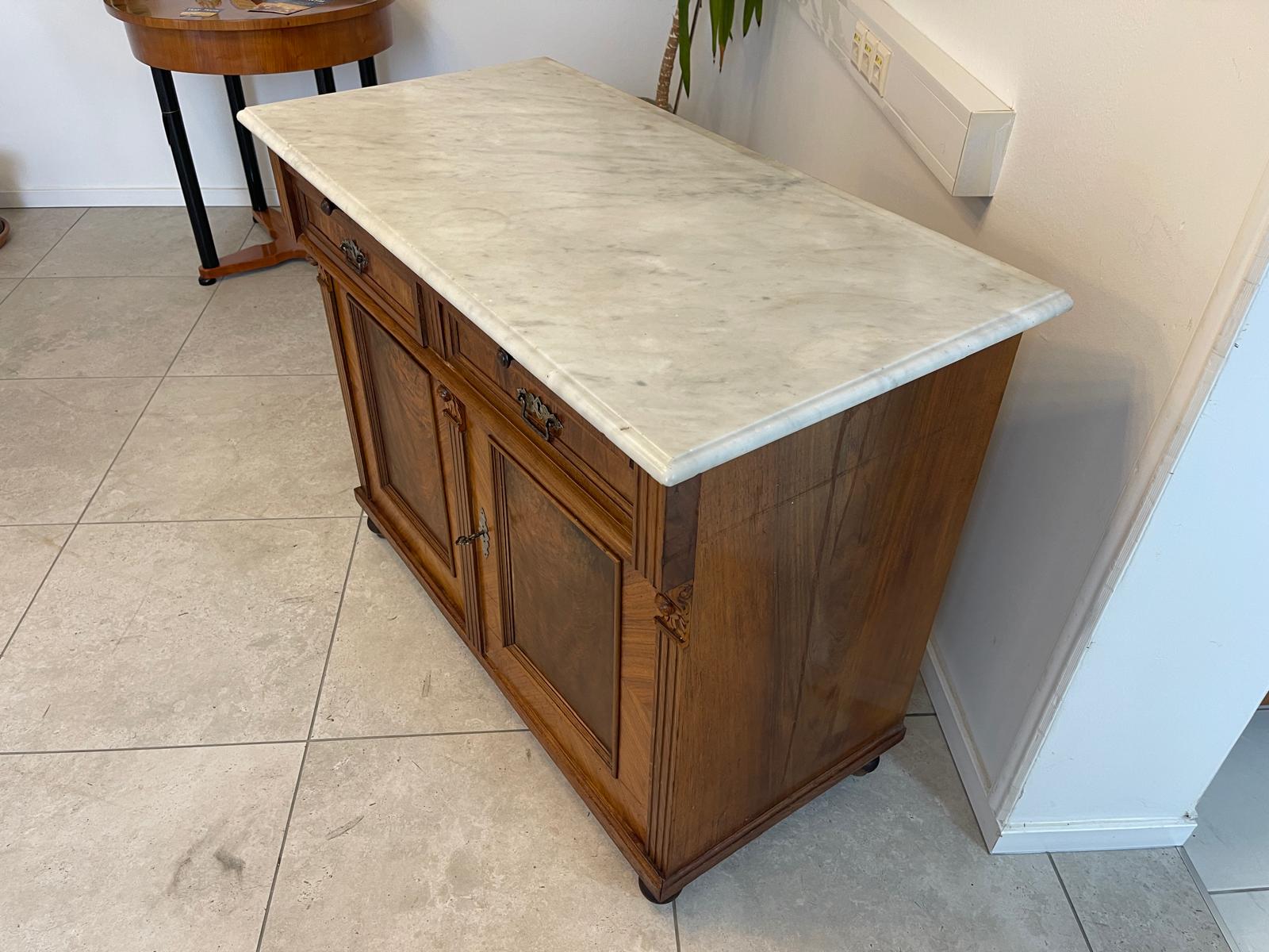 Originale Gründerzeit Anrichte Schrank Vertiko Antiquität G1340