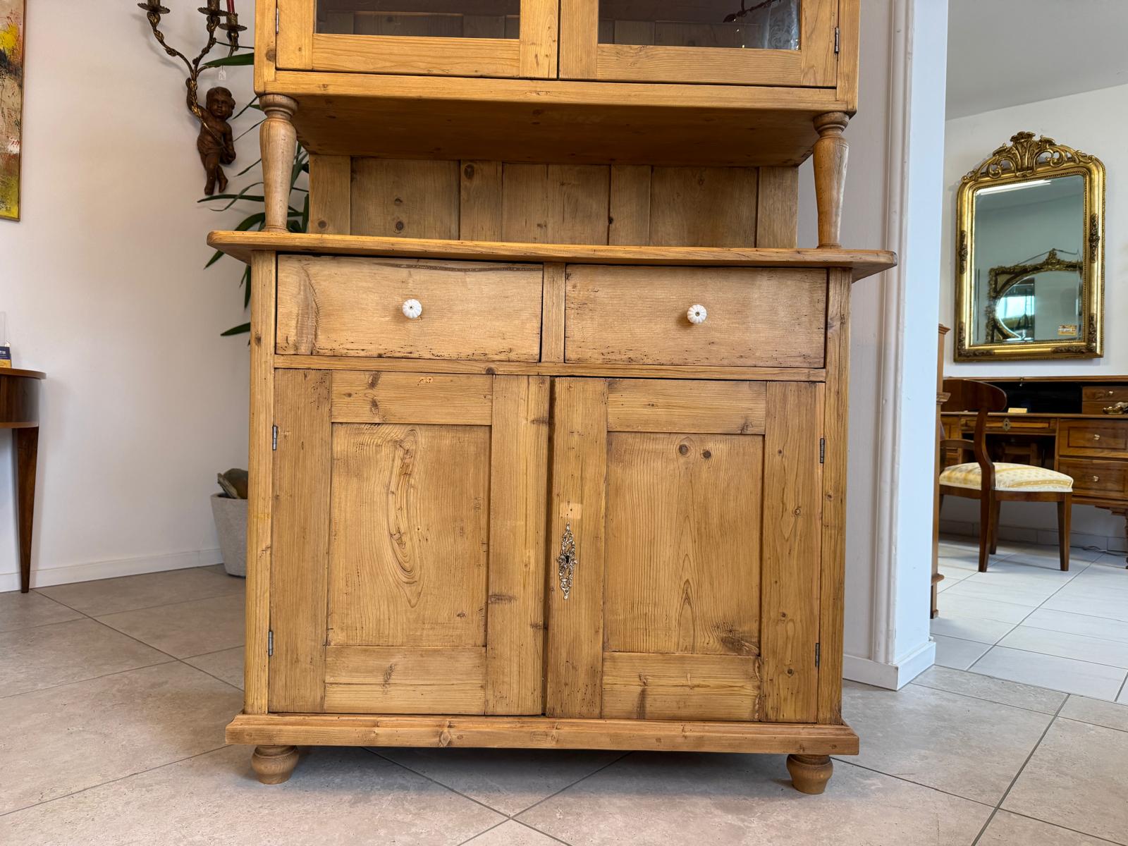 Jugendstil Küchenschrank Küchenkredenz Antik G2333