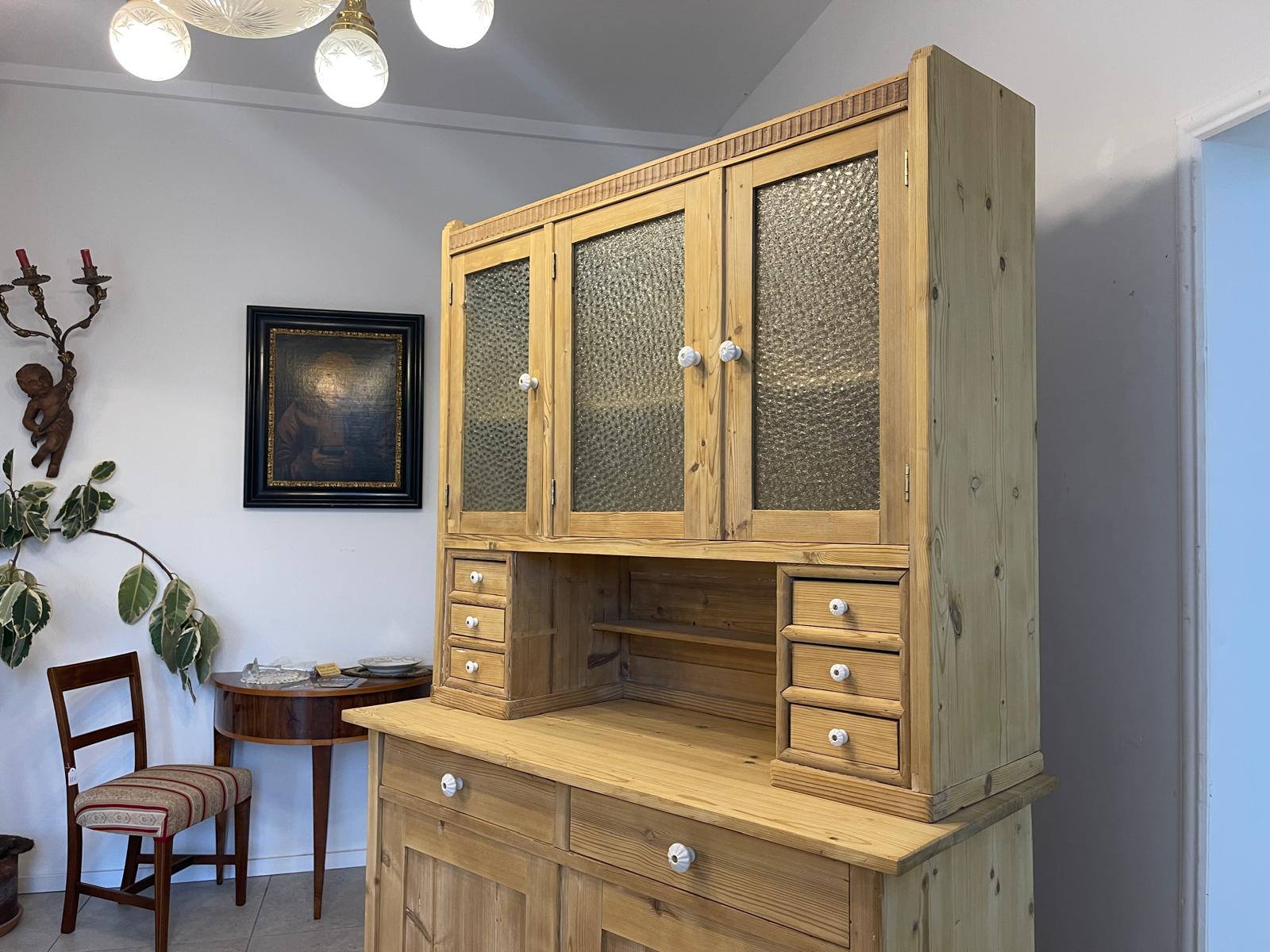 Jugendstil Küchenbuffet Küchenschrank Küchenkredenz G1063
