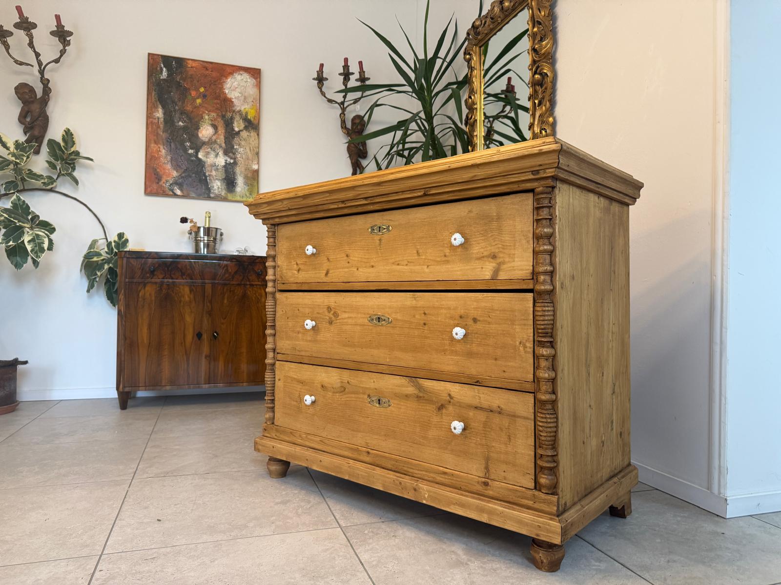 Originale Gründerzeit Kommode Restauriert Antik G2077