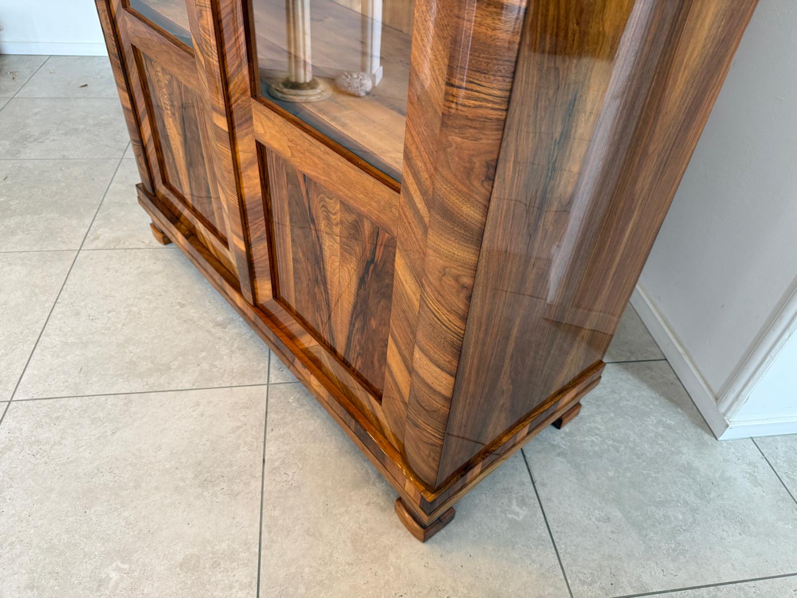 SALE Biedermeier Vitrine Bücherschrank Sammlervitrine Sammlerschrank Antiquität G1817