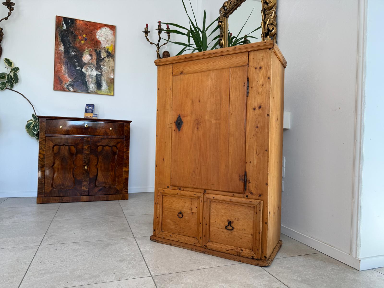 Speiskasten Biedermeier Bauernkasten Küchenschrank D2493
