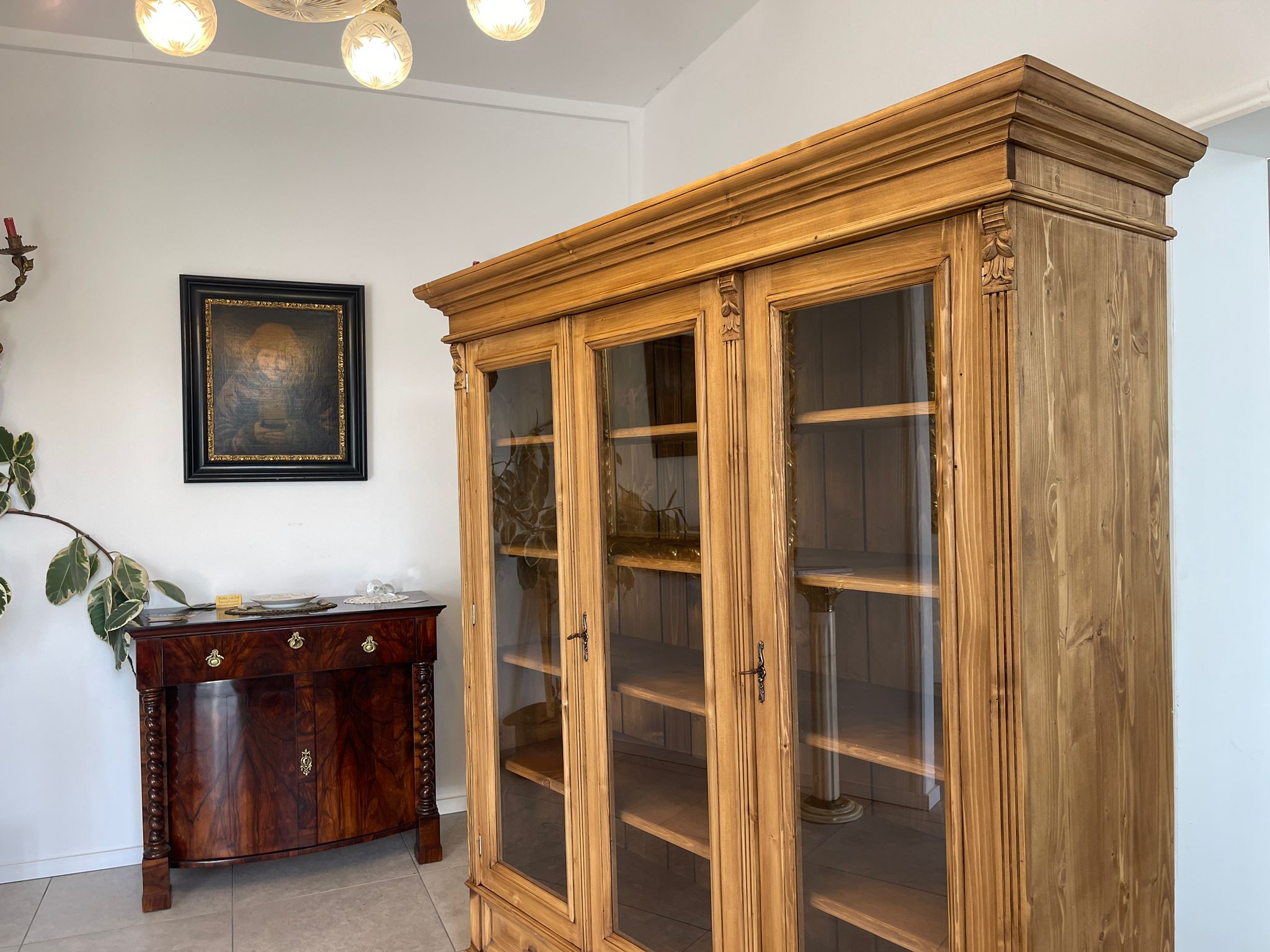 4064da46-8270-4905-8420-e970066f63c4 Bauernvitrine Bücherschrank Ordnerschrank Bauernschrank A5442