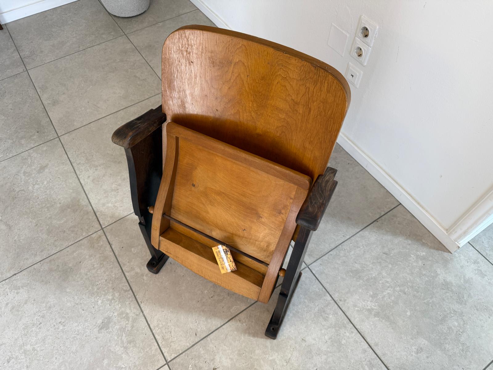 Original Kinosessel 1er Sitz Klappstuhl Stuhl Nostalgie G2153