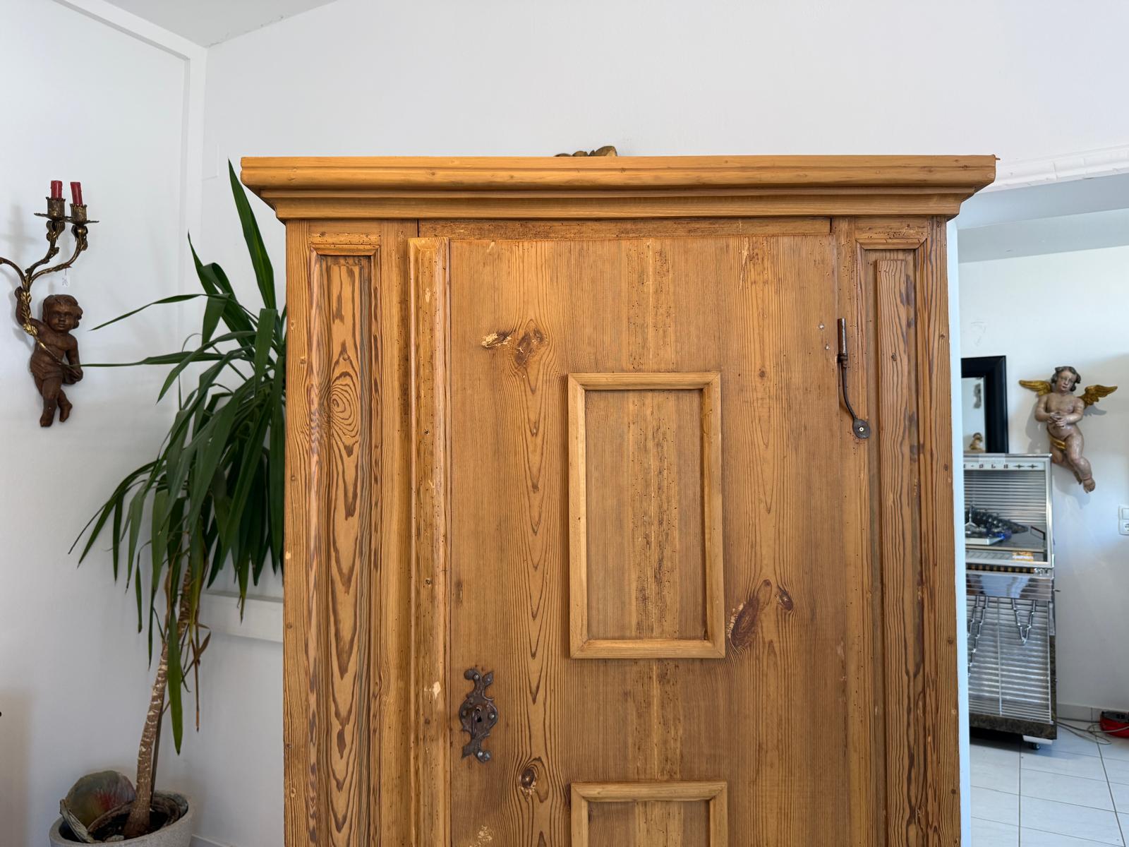 Barock Schrank Sale Originaler Bauernschrank Weichholz D2643