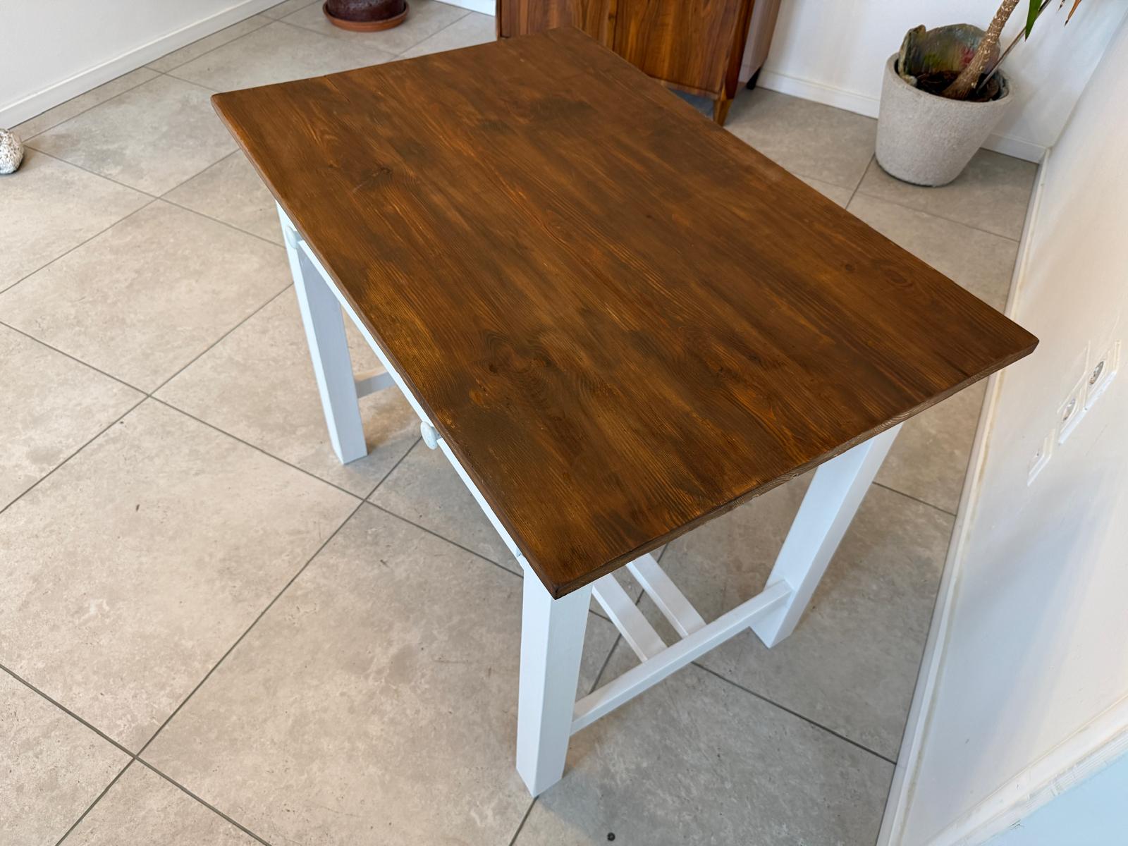 Bauerlicher Tisch Beistelltisch Blumentisch Bauerntisch Antik eG2020