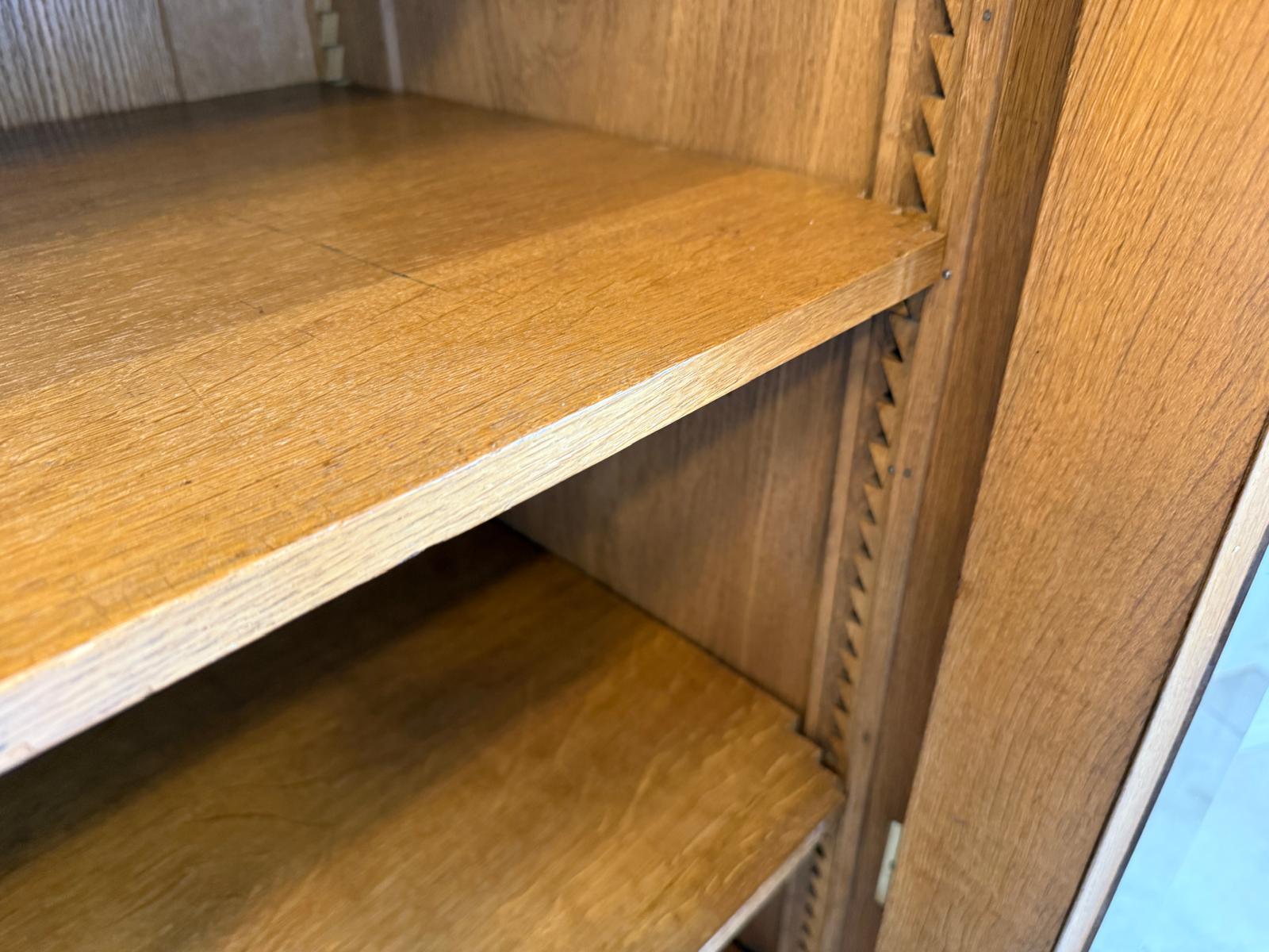 Jugendstil Vitrine Glasschrank Bücherschrank Bibliothekschrank Antiquität D2866