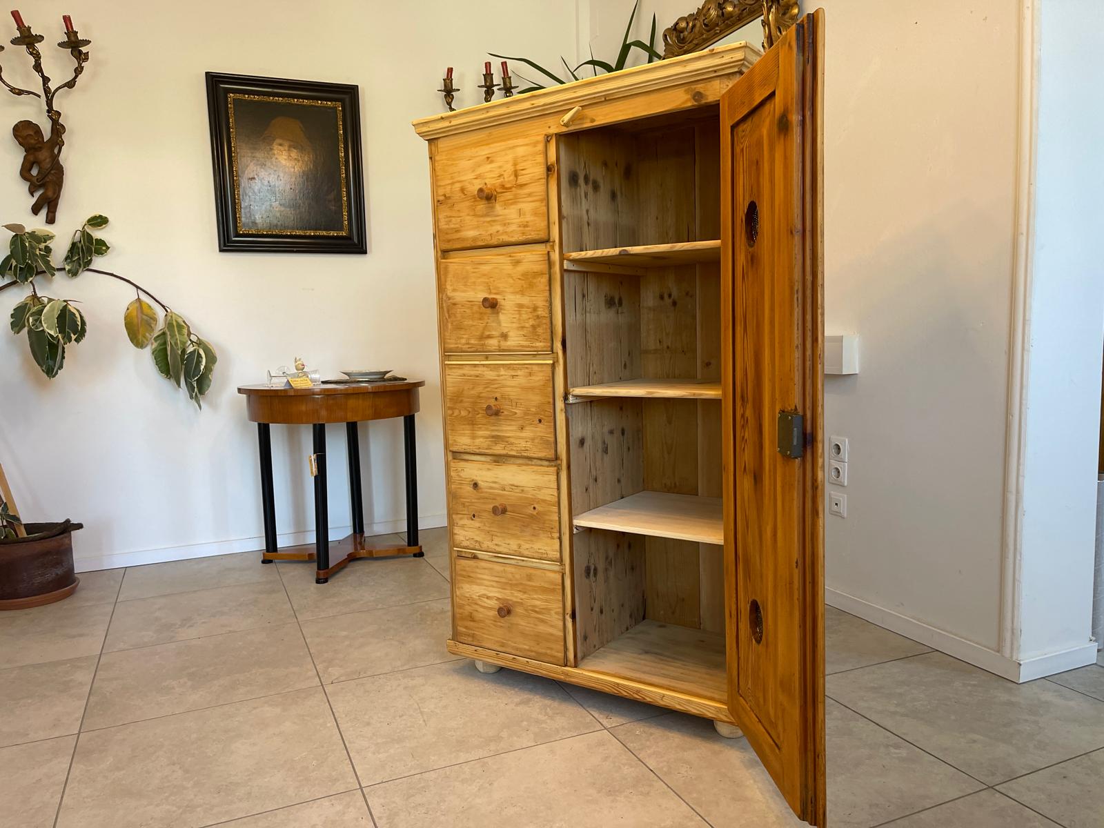 Biedermeier Brotschrank Almerschrank Speiskasten G1303-1