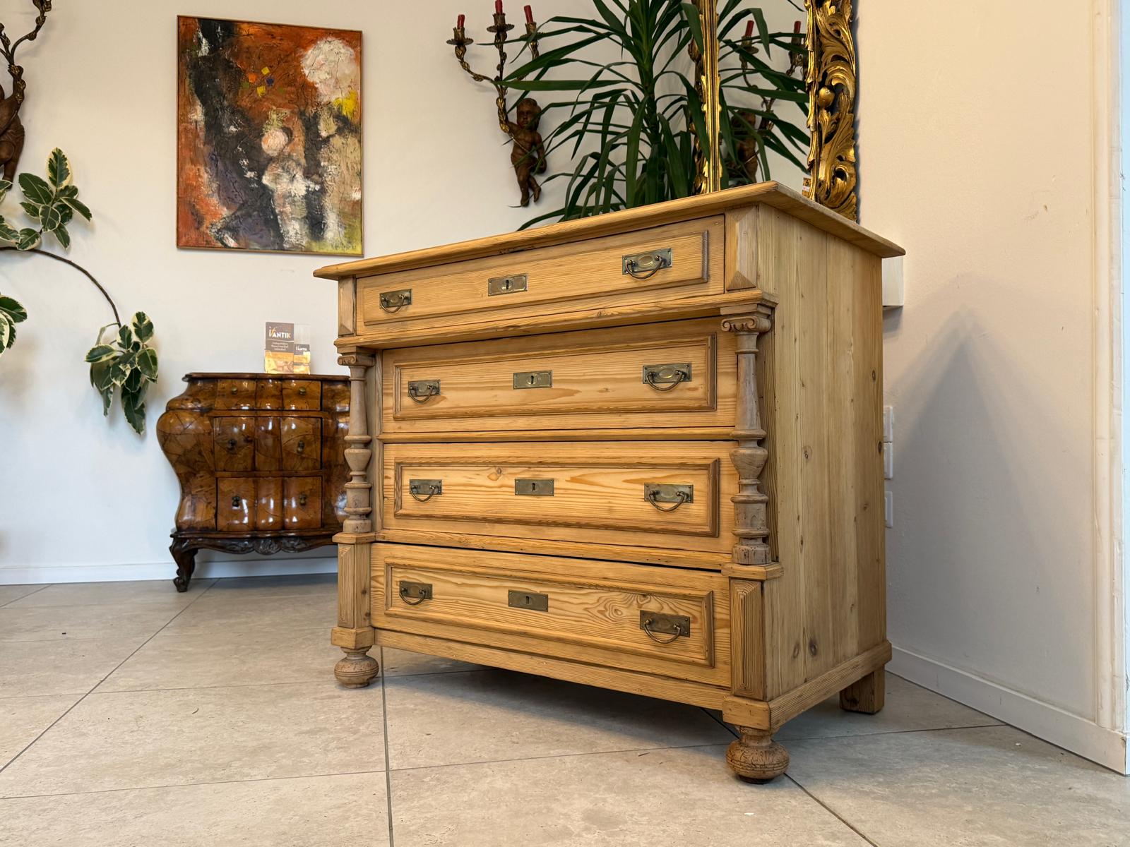 Restaurierte Gründerzeit Kommode Ladenkommode Antik D1149 | D1149