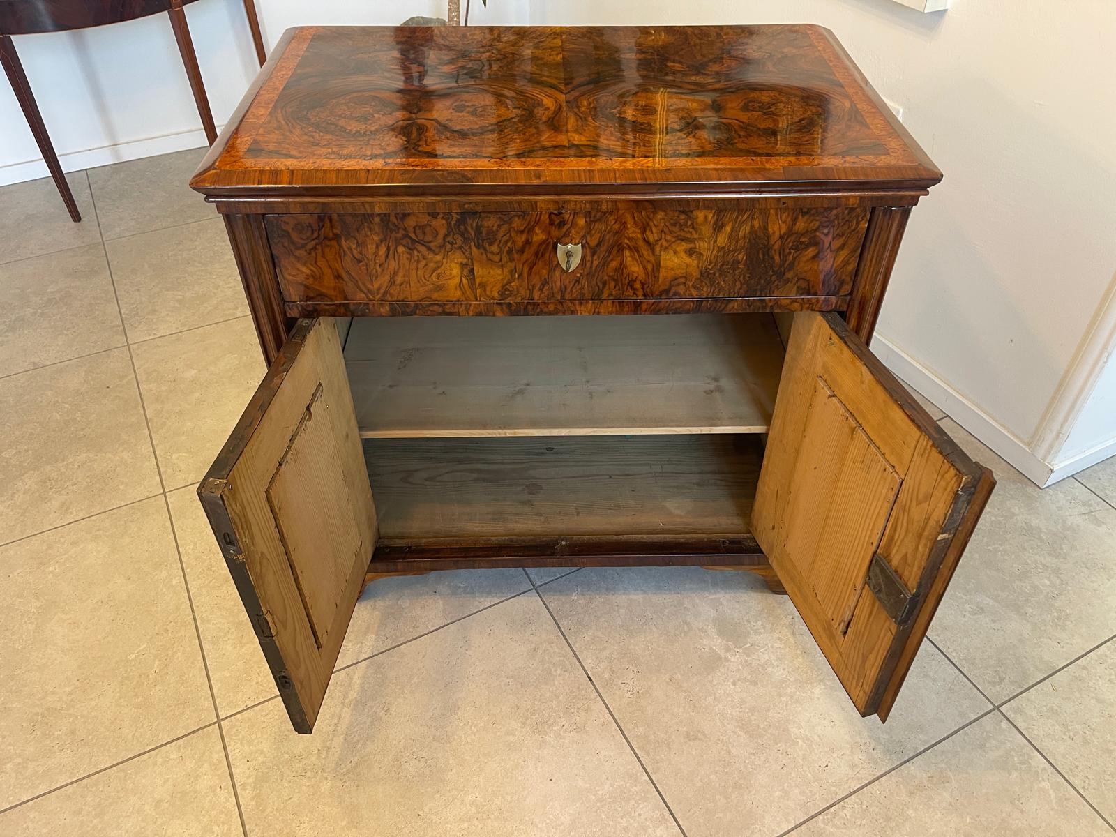 Altrestauriertes Biedermeier Trumeau Anrichte Kommode Antiquität A5146