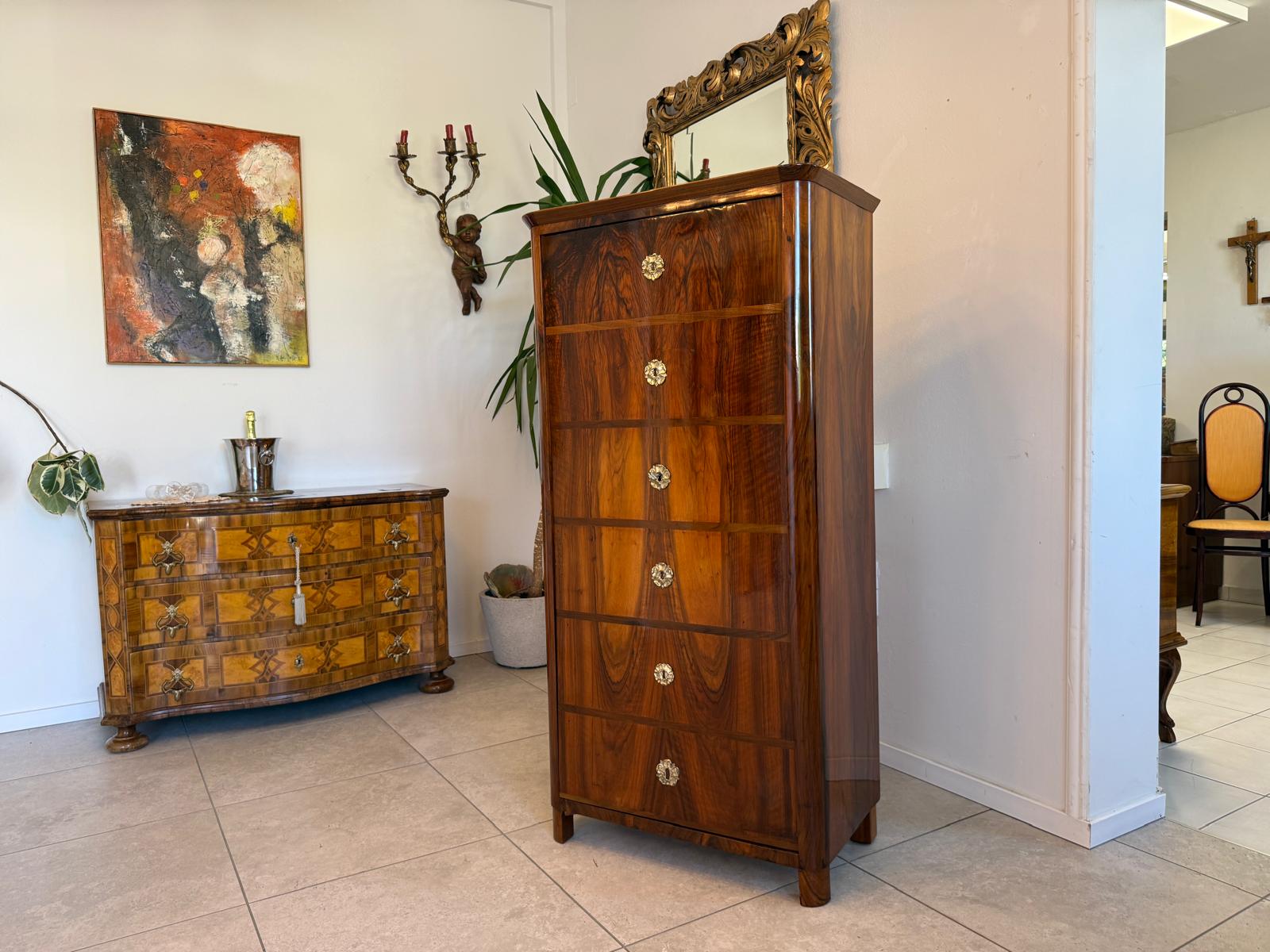 Biedermeier Schrank Blenderschrank Restauriert Antiquität D2605