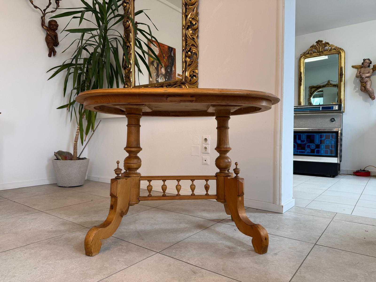 Bauerntisch Landhaustisch Gründerzeit Stil Burgenländer D1230